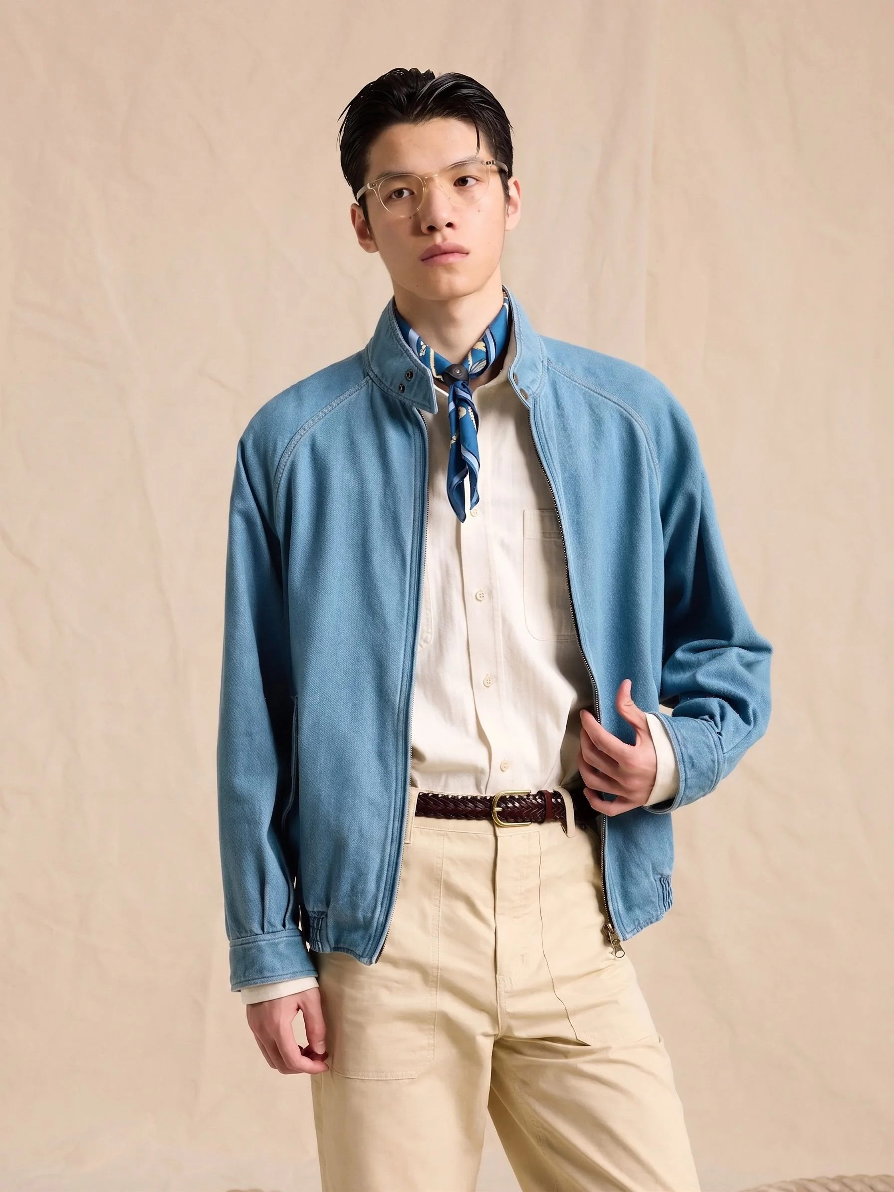 Stand-Collar Zip Jacket - Image 3