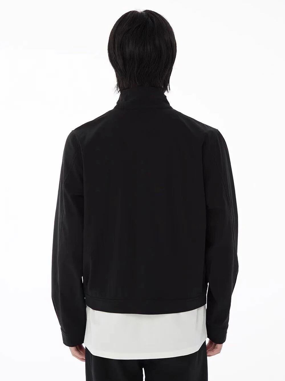 Stand Collar Zip Jacket - Image 2