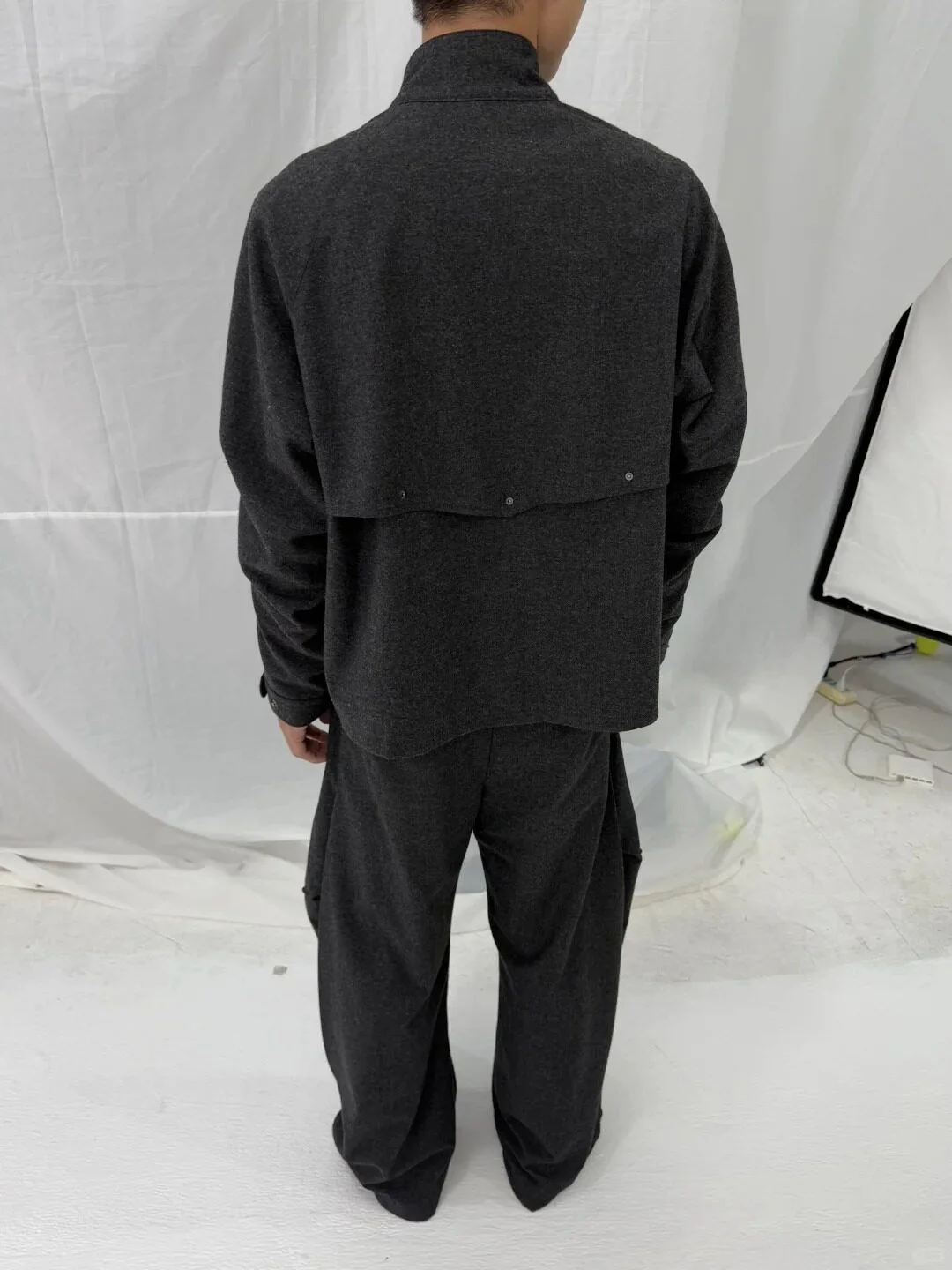 Stand Collar Zip Jacket - Image 3