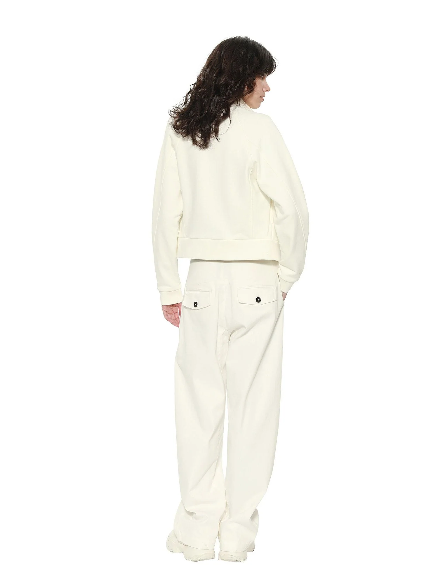 Stand Collar Zip Jacket - Image 5