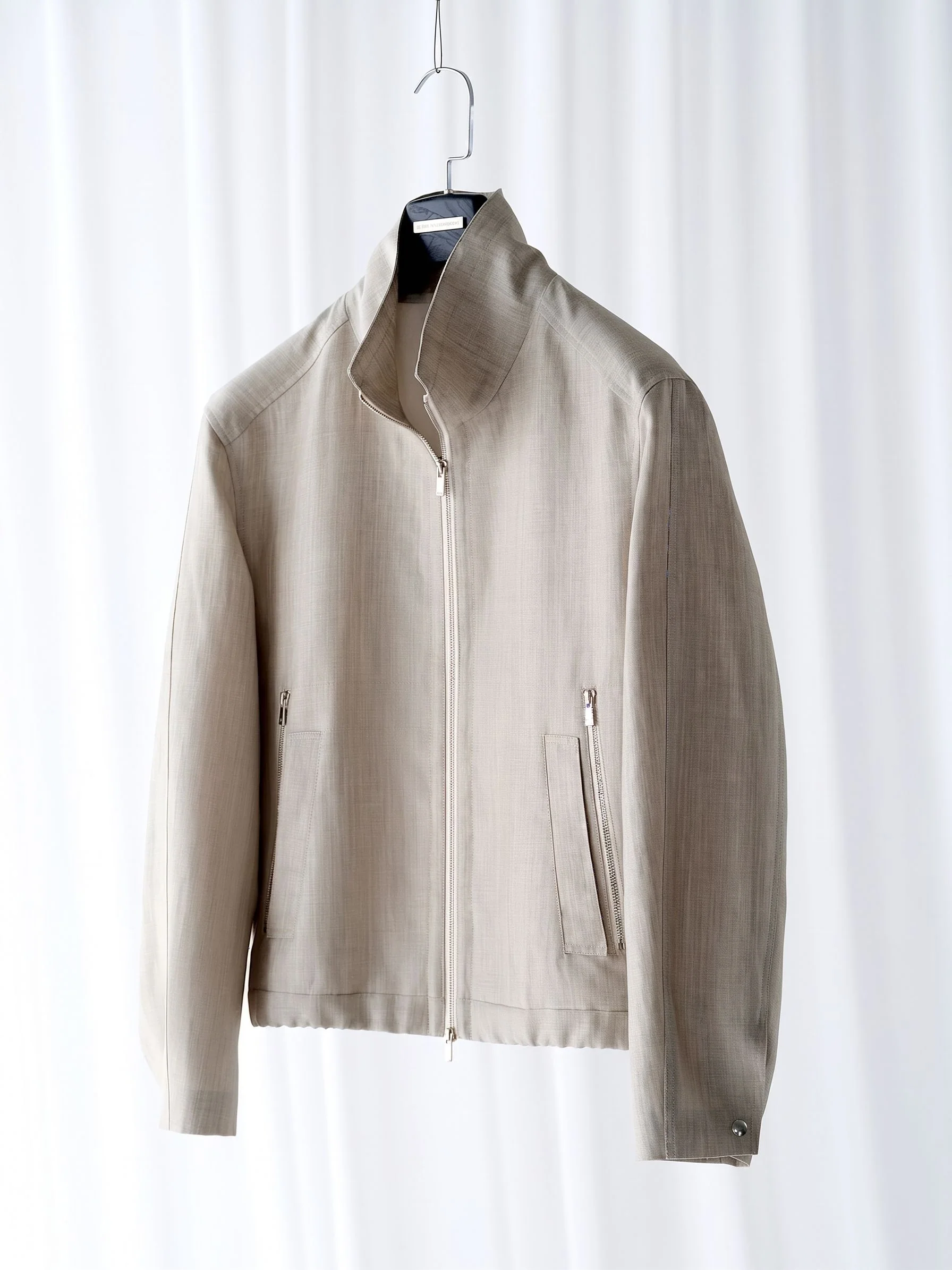 Stand Collar Zip Jacket - Image 7