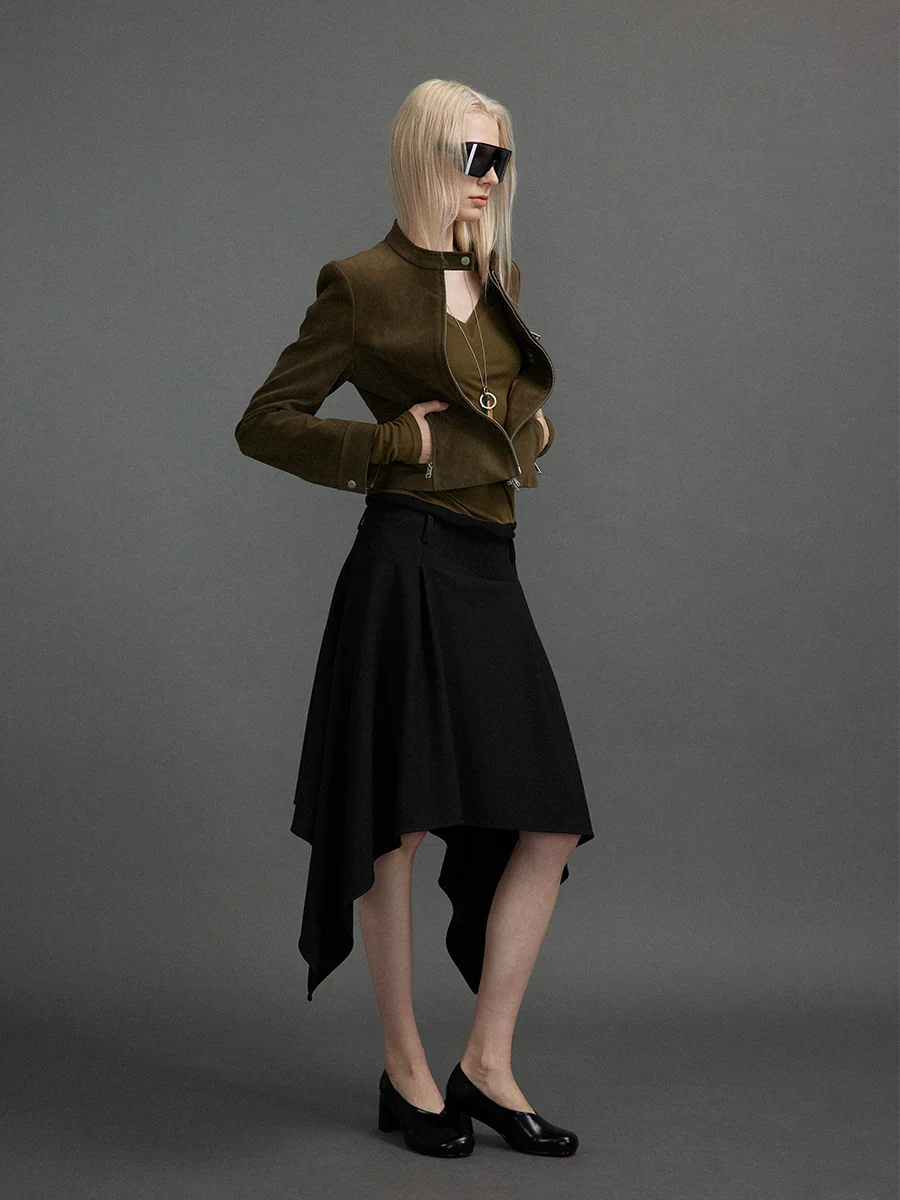 Stand-Collar Zip Jacket - Image 2
