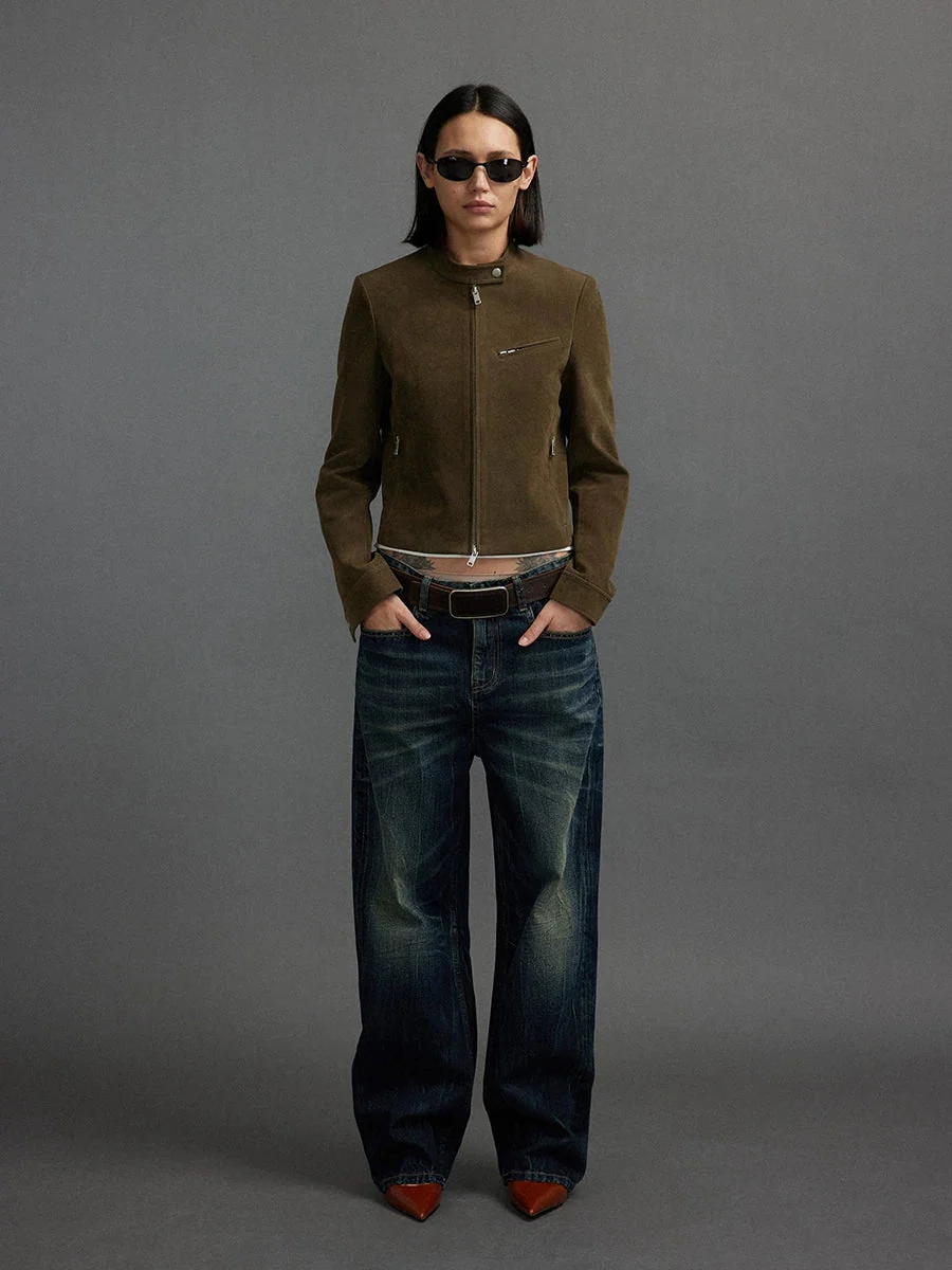 Stand-Collar Zip Jacket - Image 3