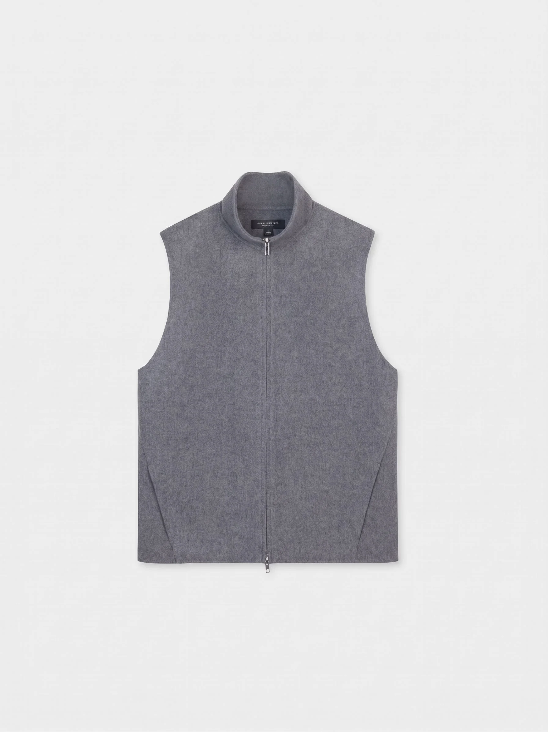 Stand Collar Zip Vest - Image 9