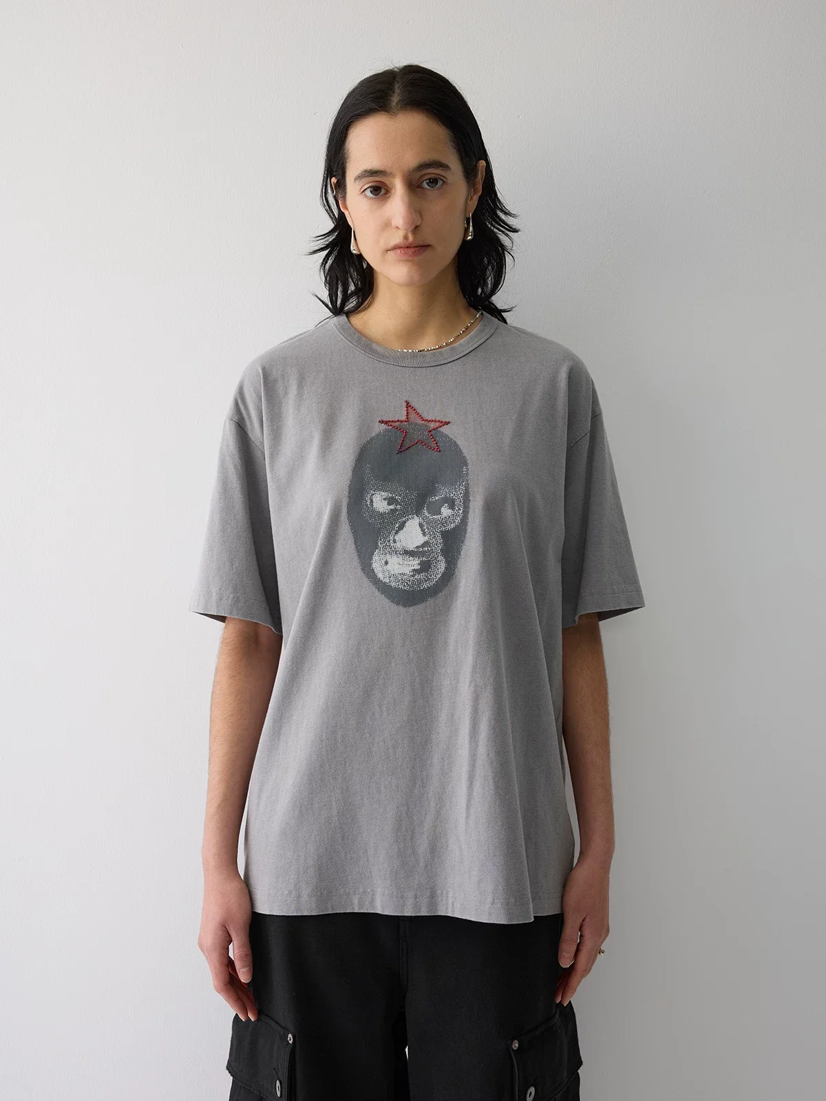 Star Mask Graphic Tee - Image 6