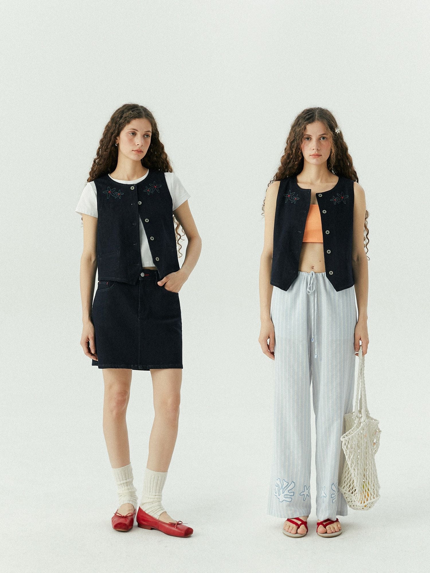 Starfish Denim Vest - Image 2