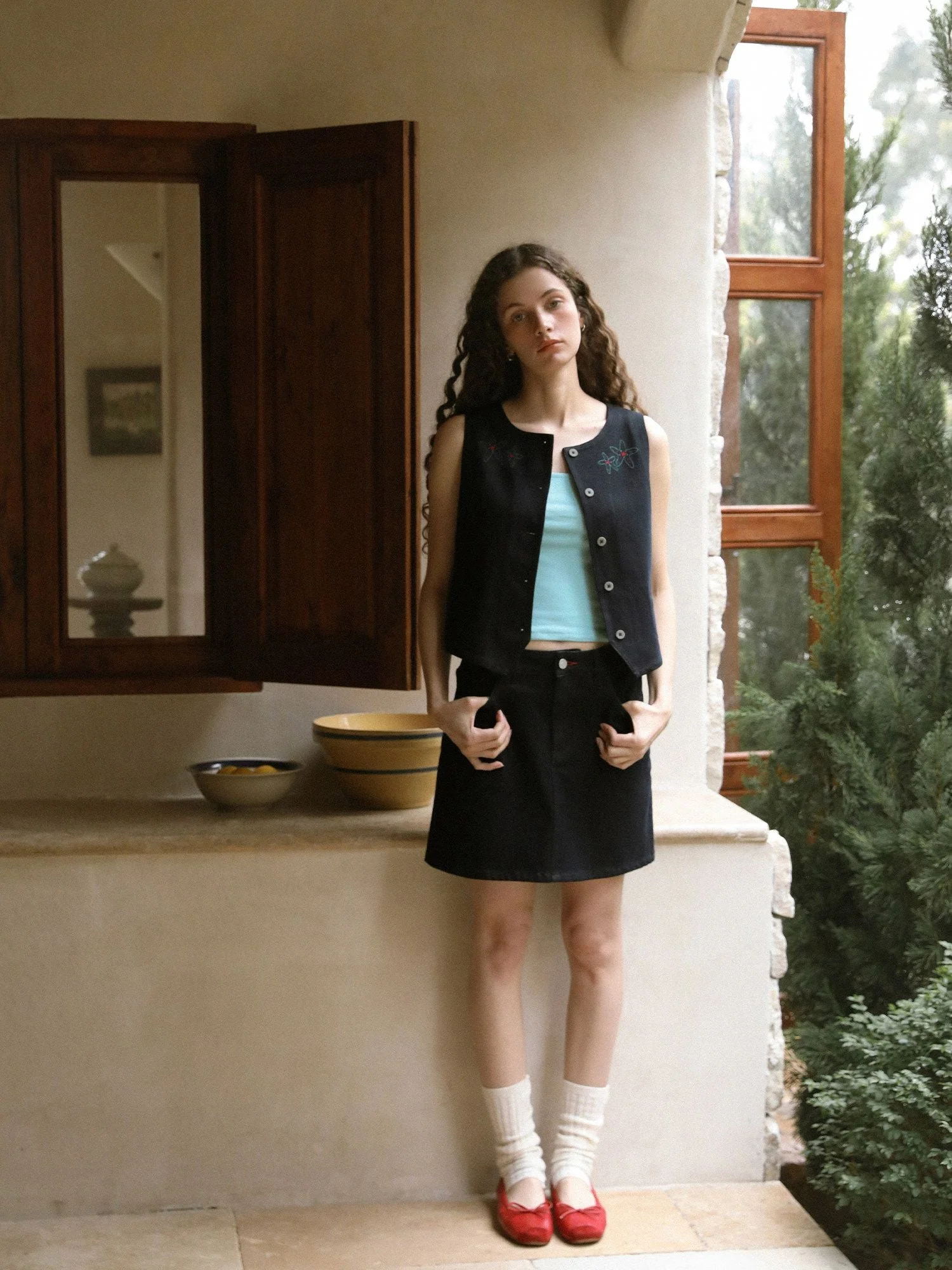 Starfish Denim Vest - Image 4