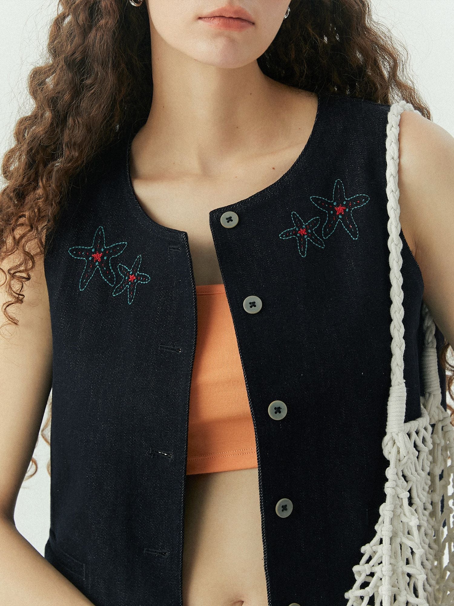 Starfish Denim Vest - Image 5