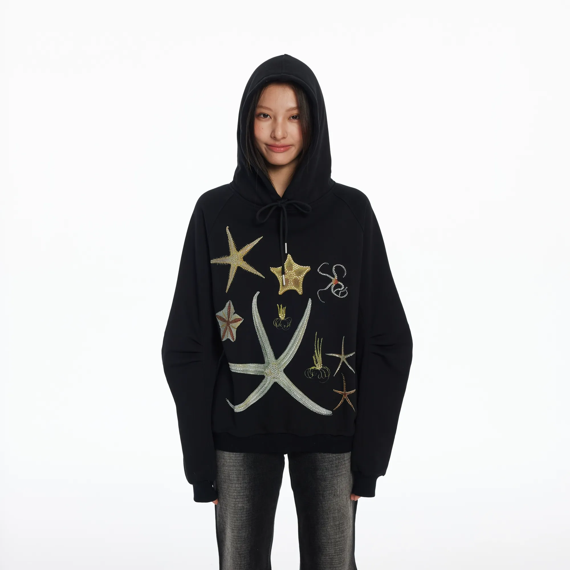 Starfish Embroidered Hoodie - Image 7