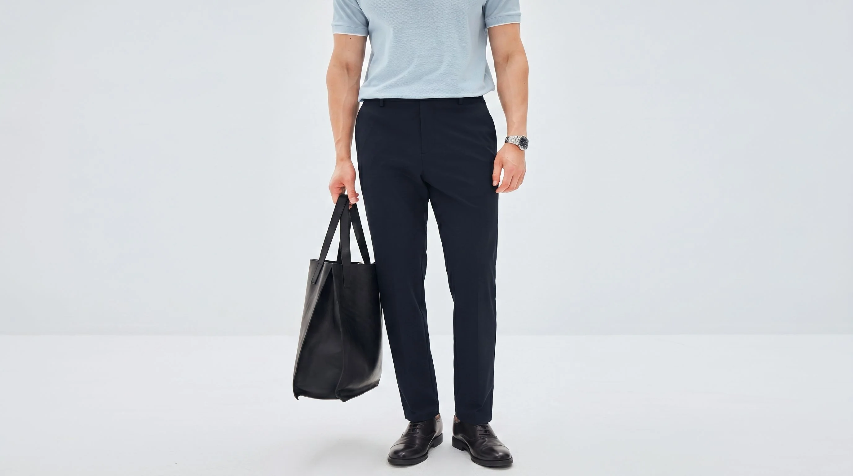 Stone Tapered Trousers