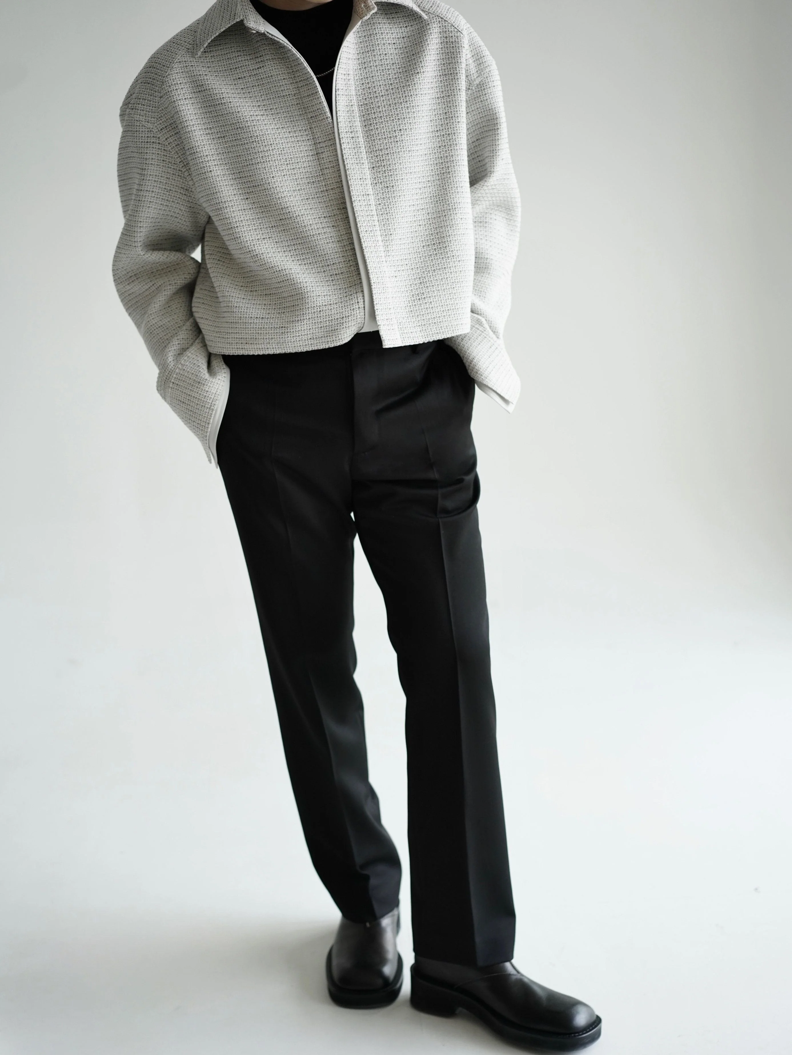 Straight-Leg Suit Trousers - Image 2
