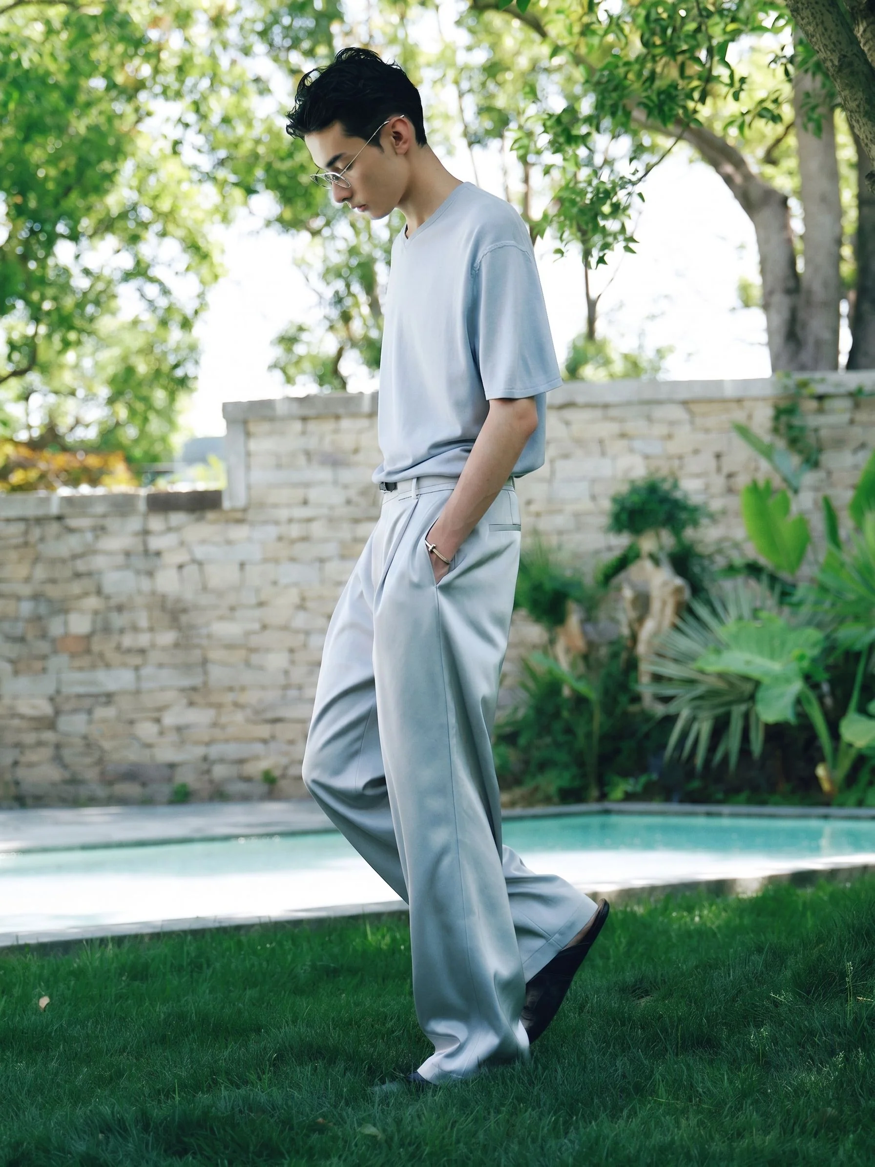 Strap Belt Trousers - Image 2