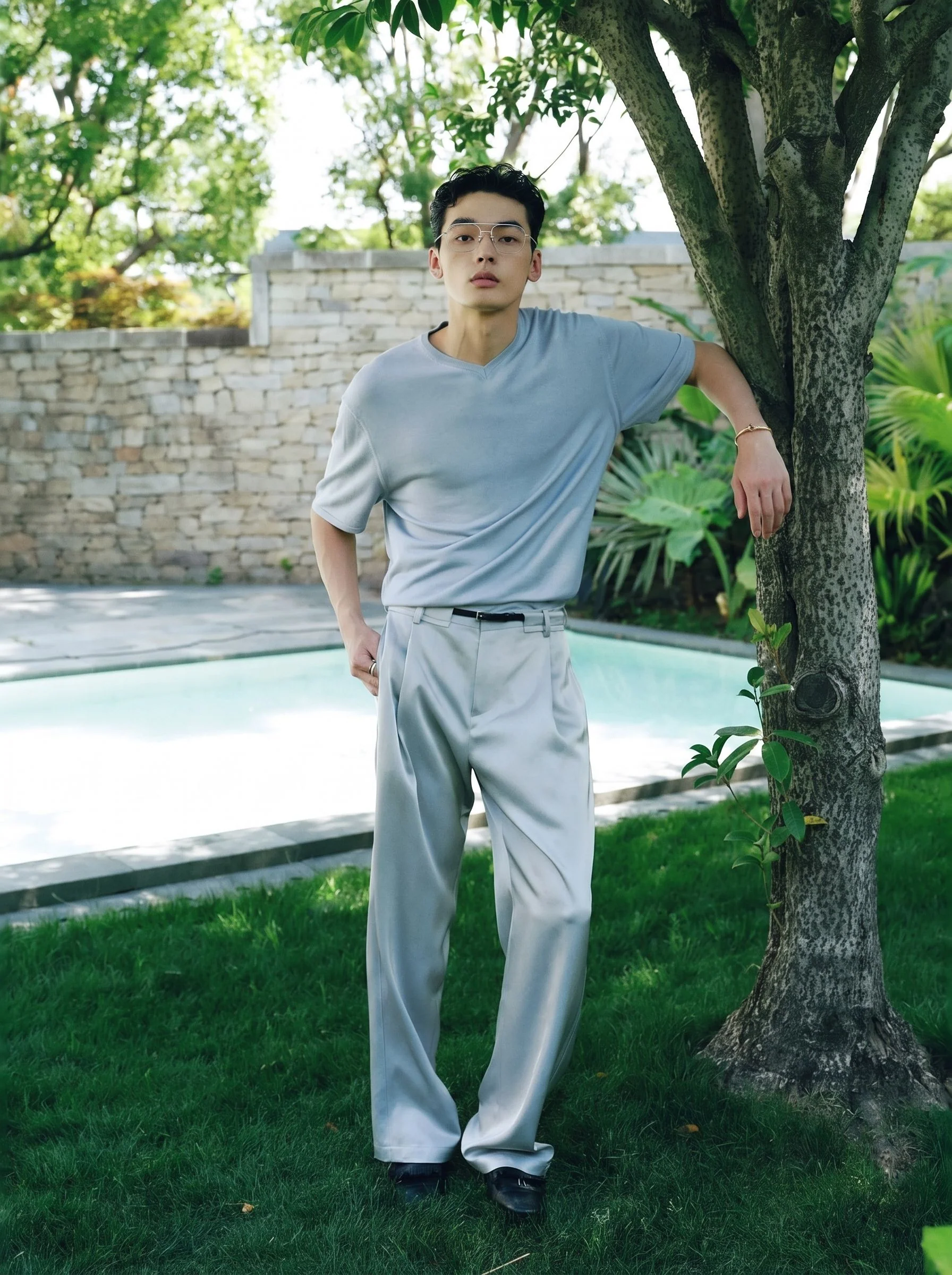 Strap Belt Trousers - Image 3