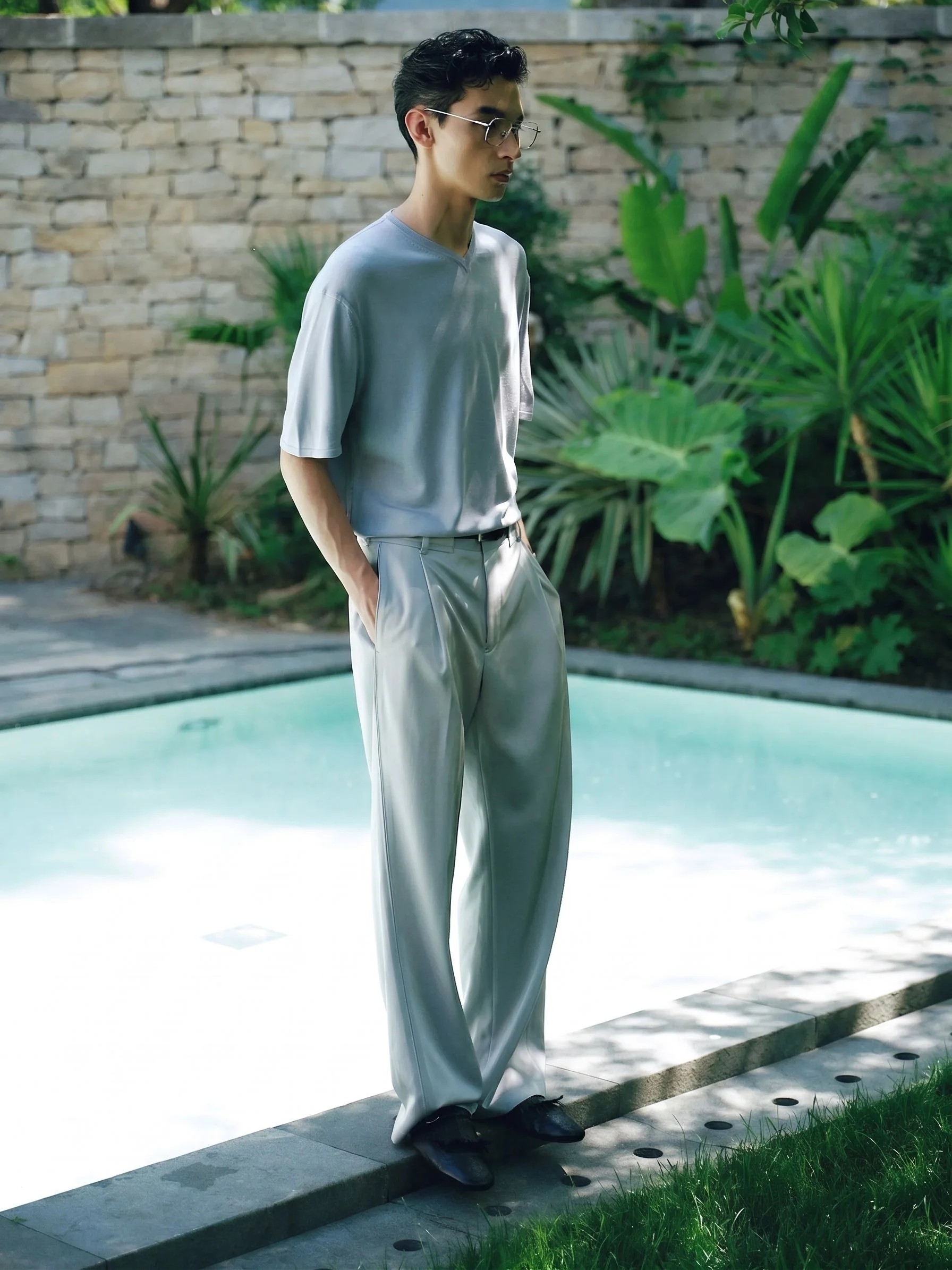 Strap Belt Trousers - Image 4