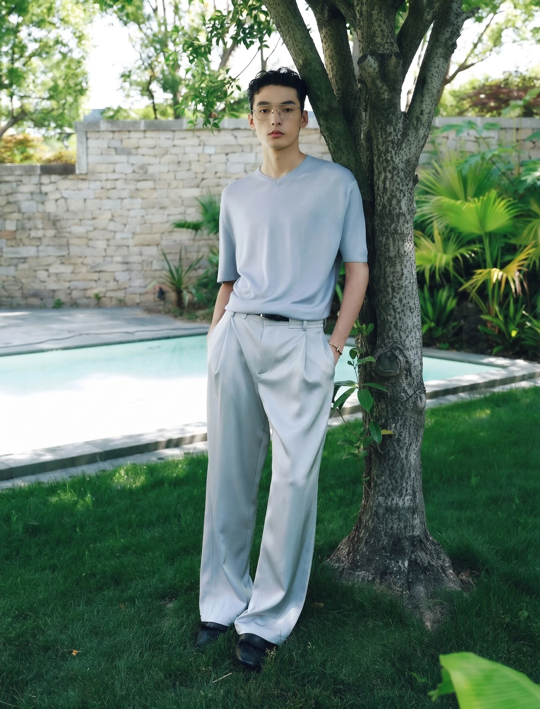 Strap Belt Trousers - Image 5