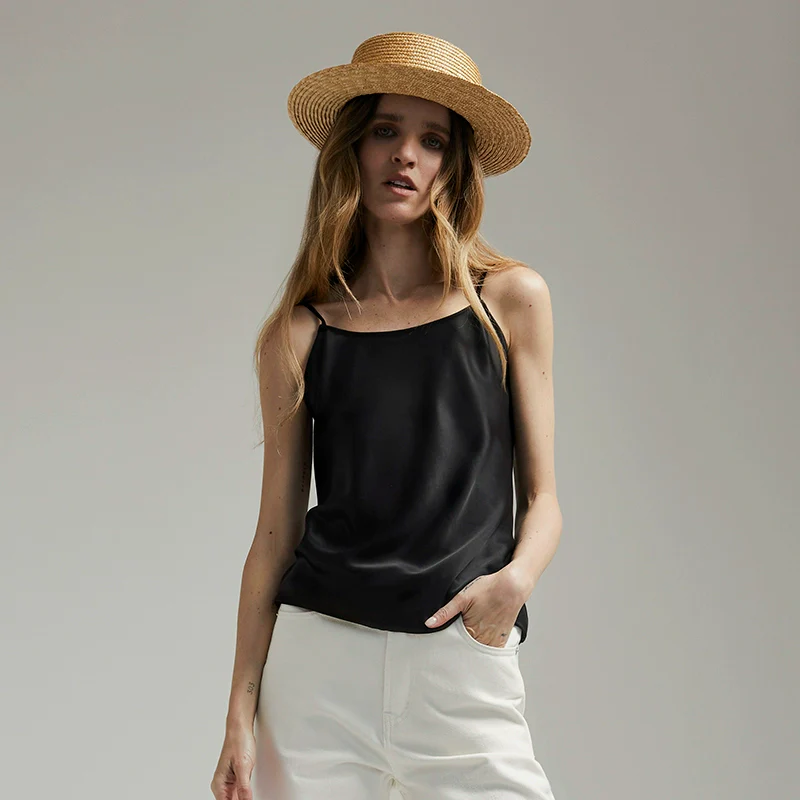 Strappy Satin Camisole & Fishtail Skirt - Image 6