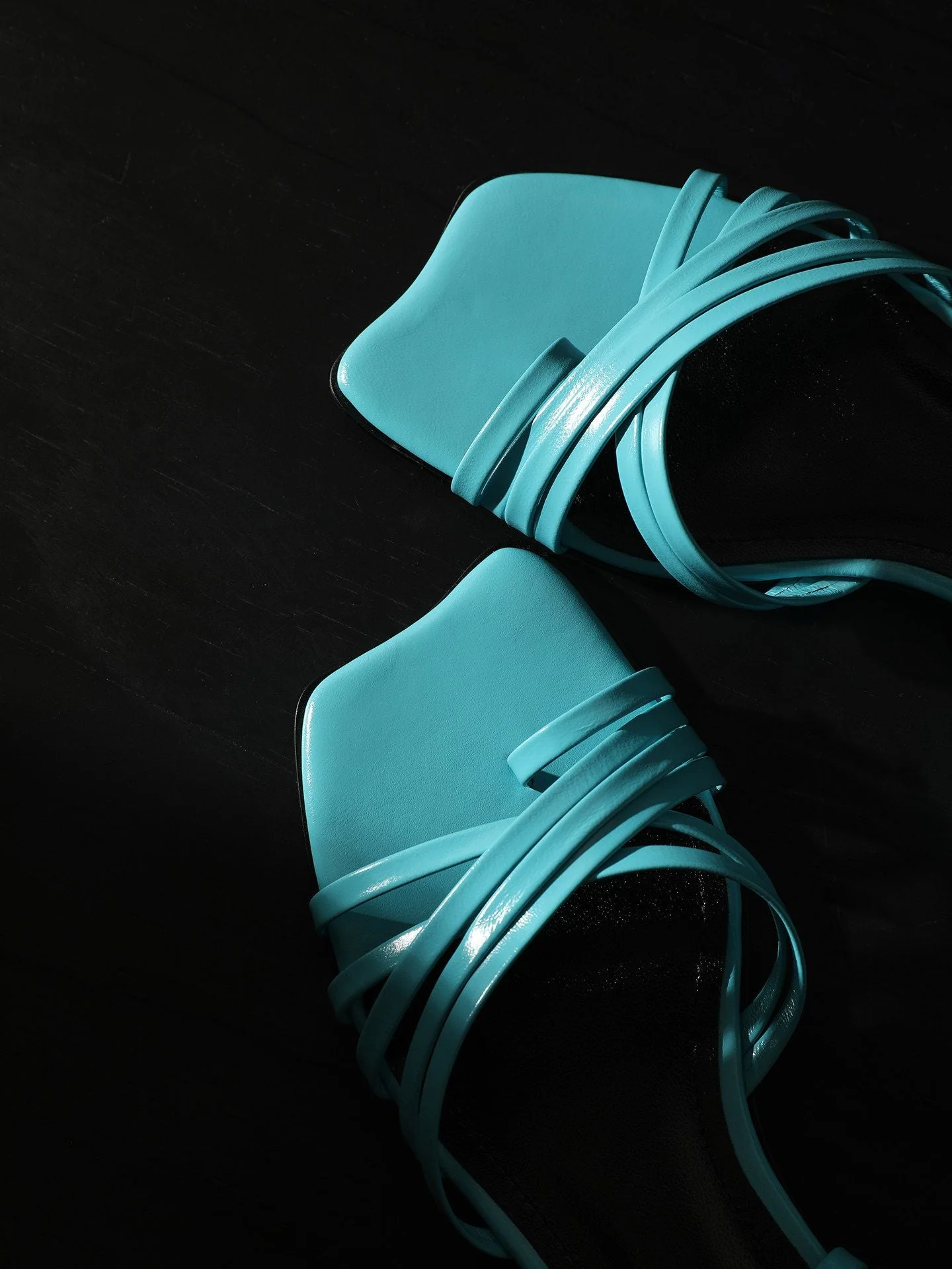 Strappy Square-Toe Sandals - Image 2