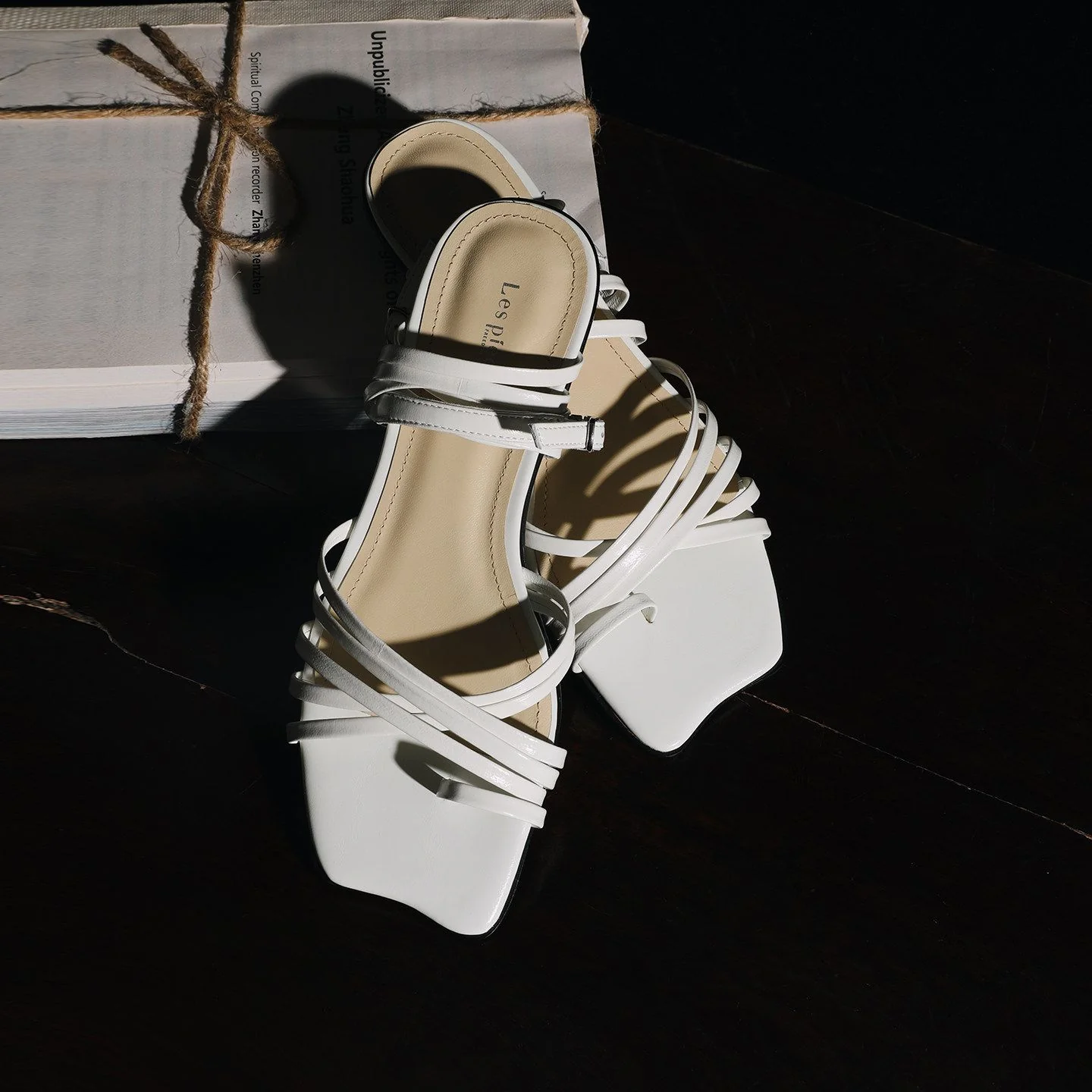 Strappy Square-Toe Sandals - Image 3