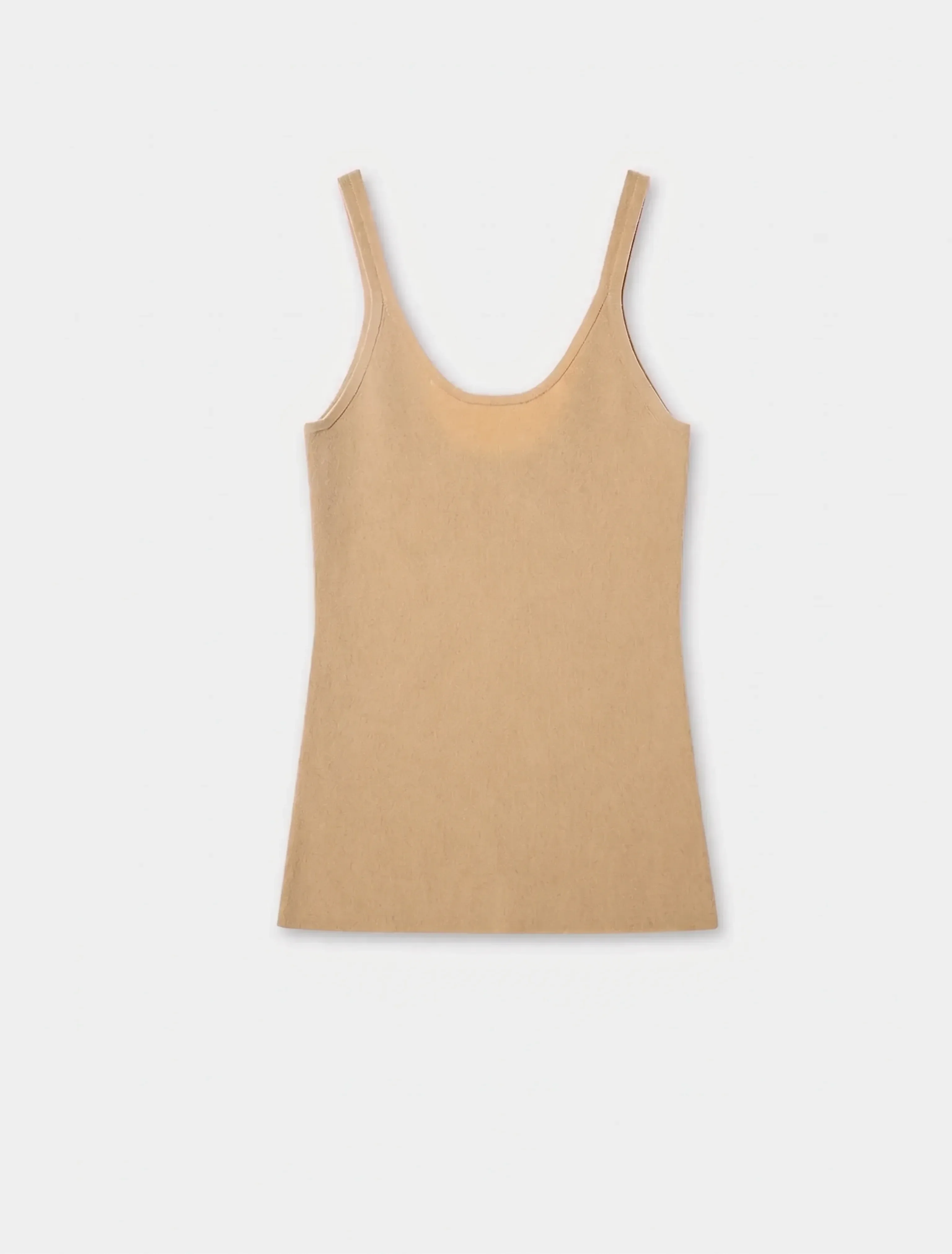 Stretch Tencel-Wool Knit Cami - Image 7