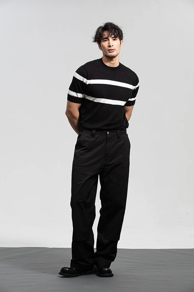 Stripe Knit Tee - Image 5