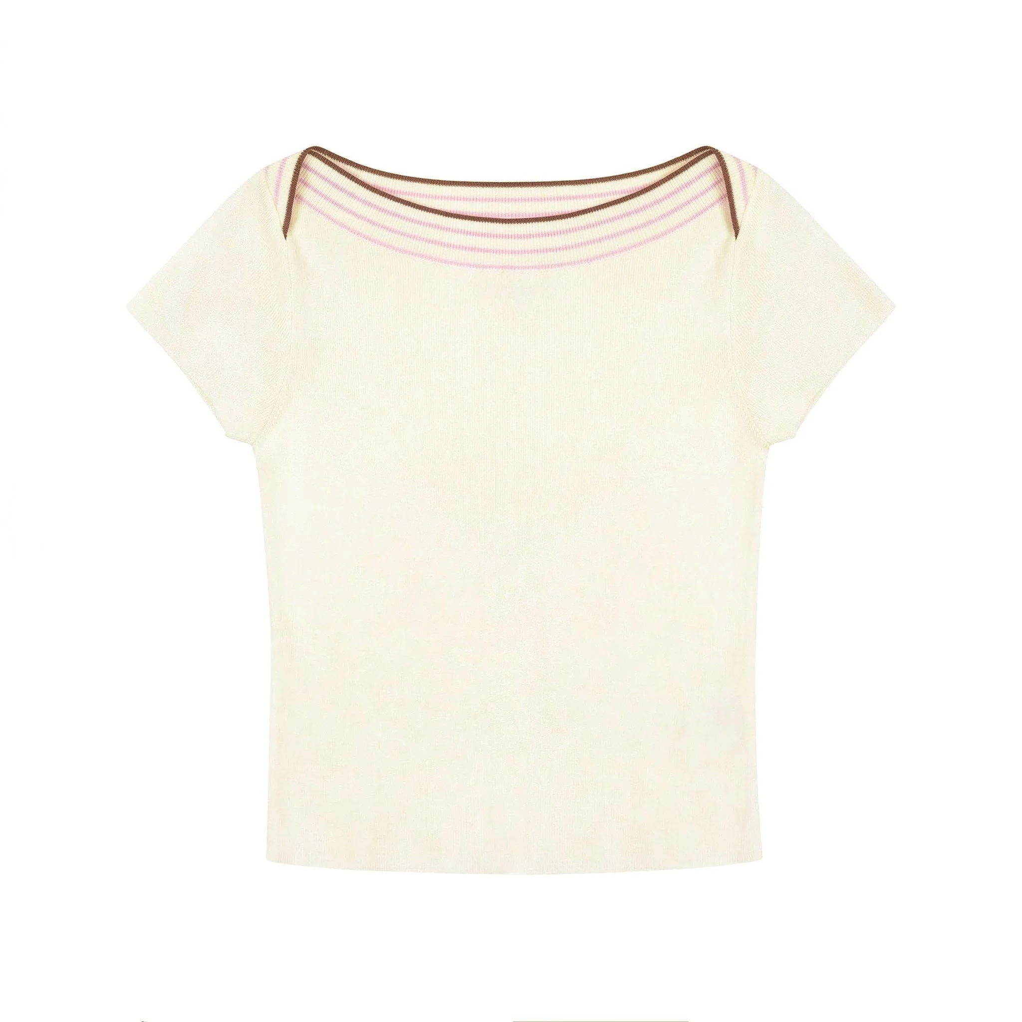 Striped Boatneck Top - Image 6