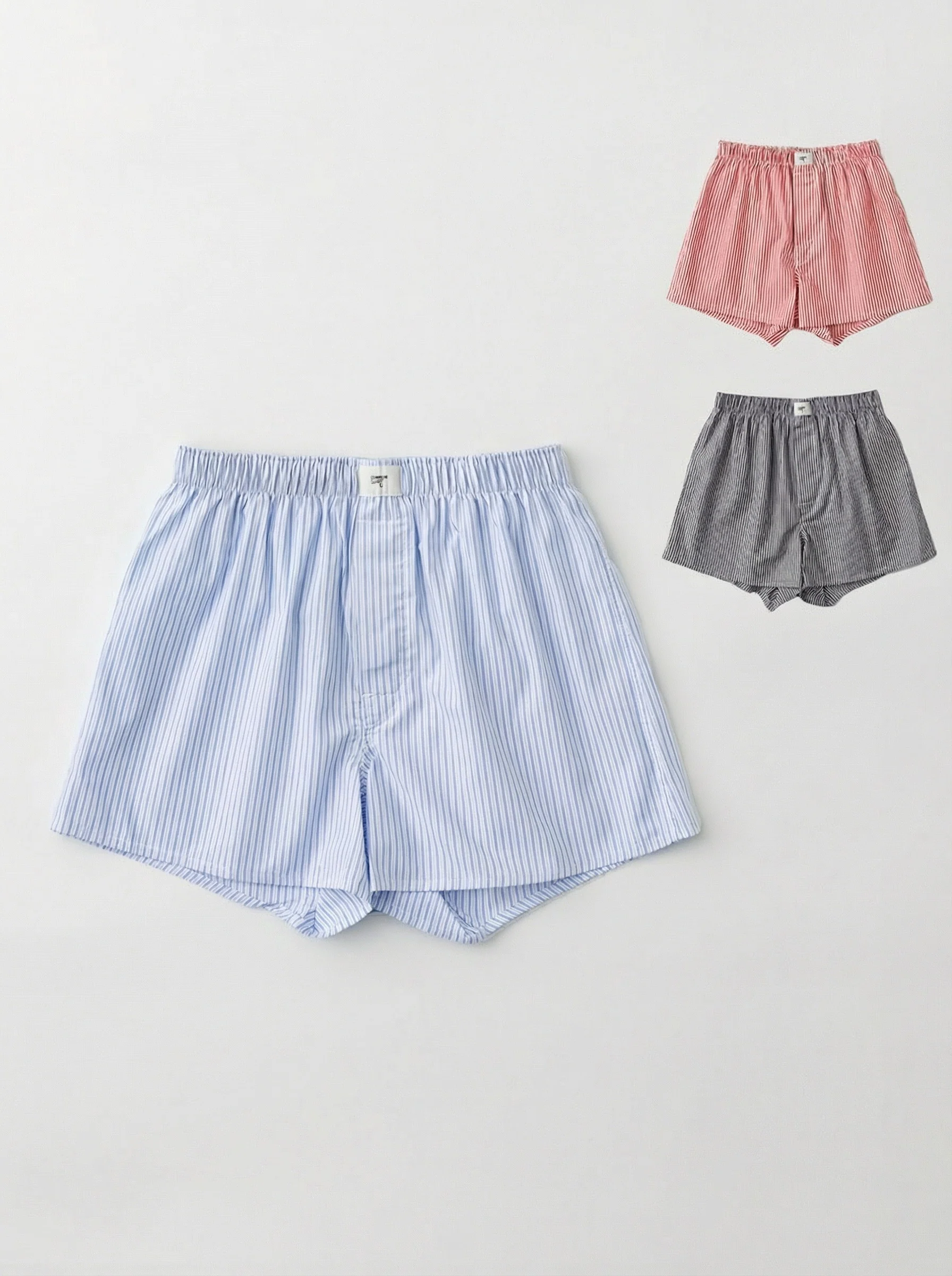 Striped Boxer Set