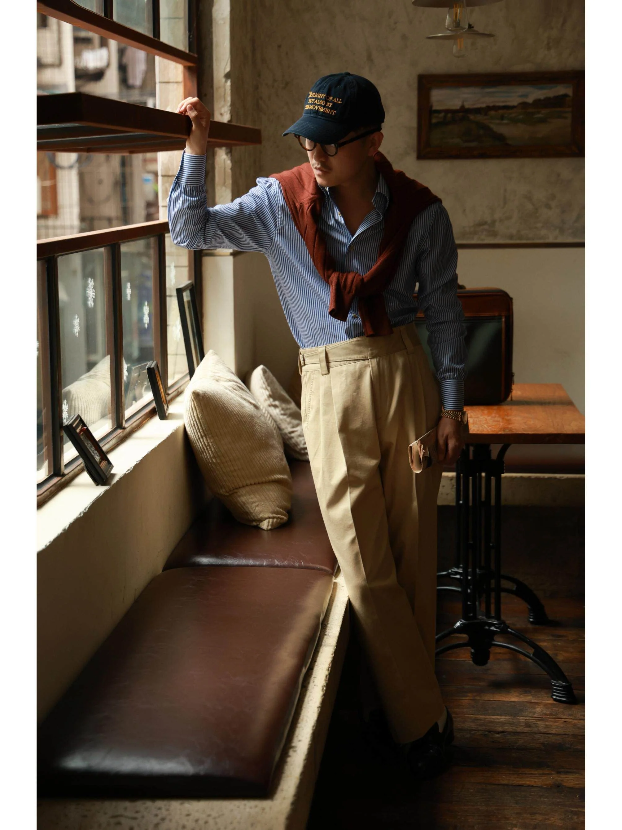 Striped Button-Down Shirt - Image 2