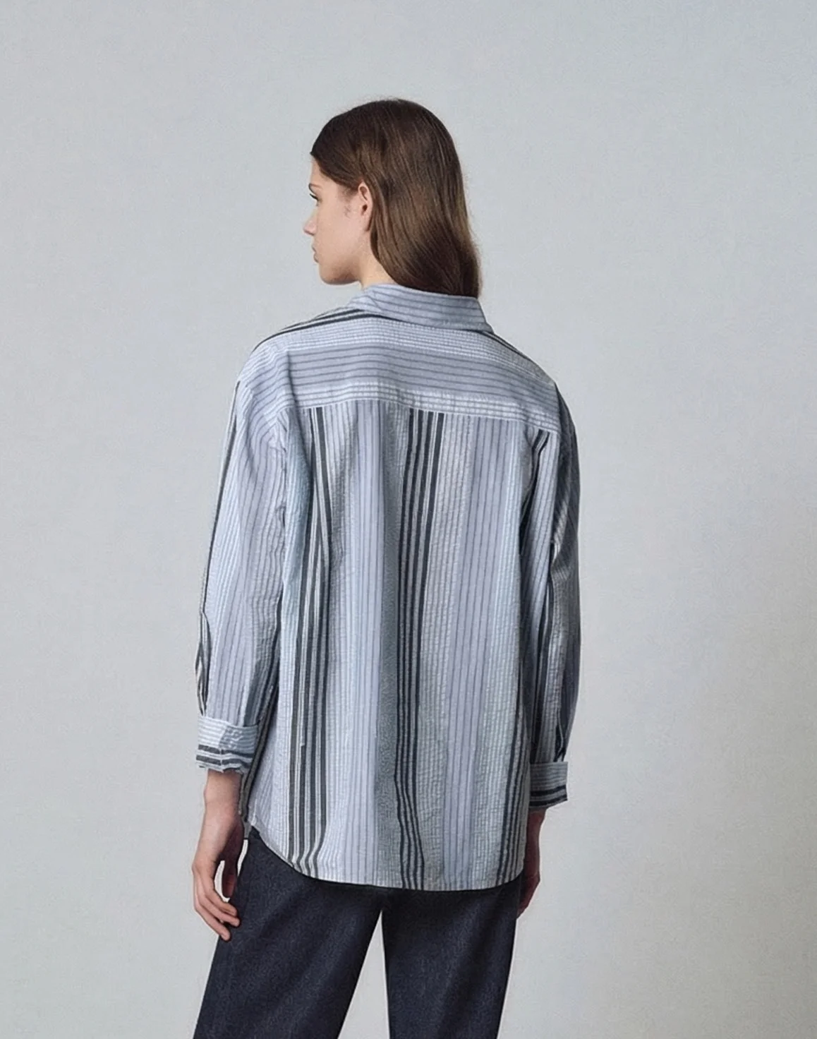Striped Button Shirt - Image 5
