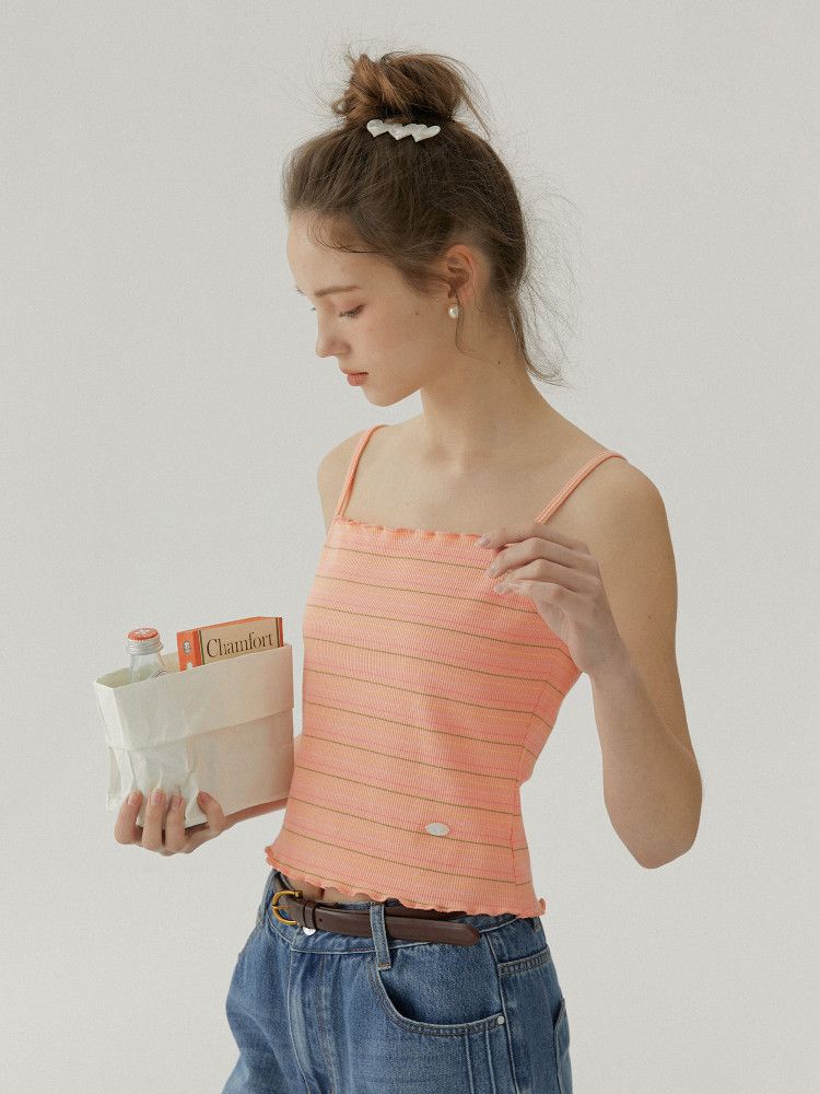 Striped Camisole Top - Image 2
