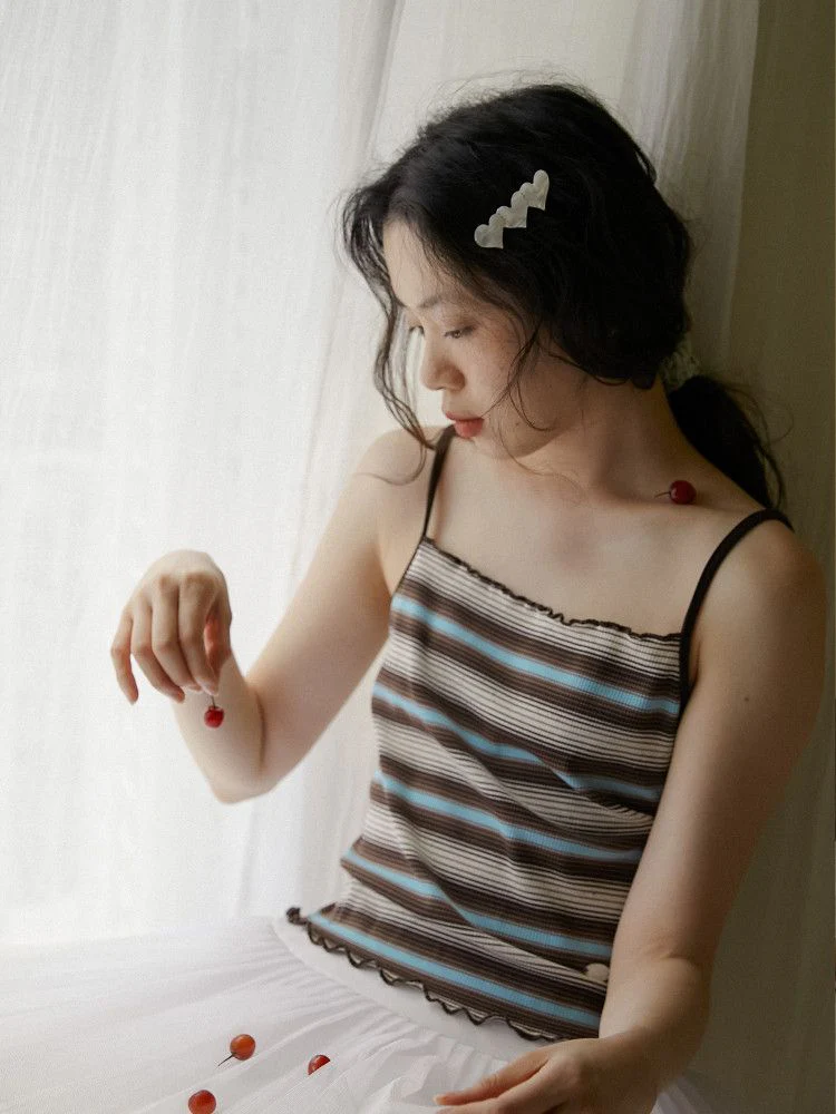 Striped Camisole Top - Image 3