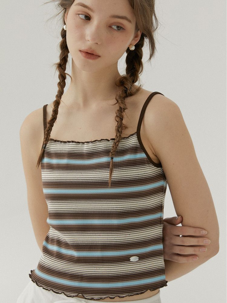 Striped Camisole Top - Image 5