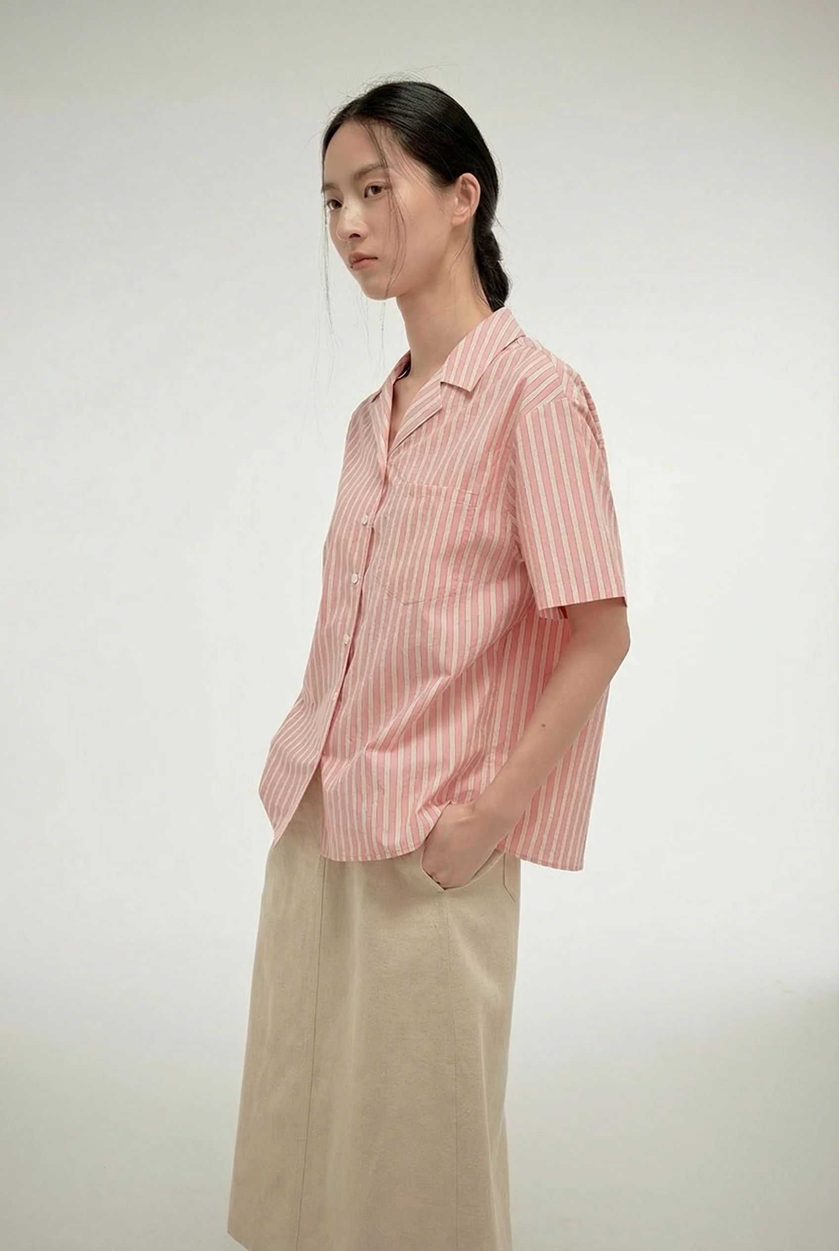 Striped Camp Shirt - Image 4