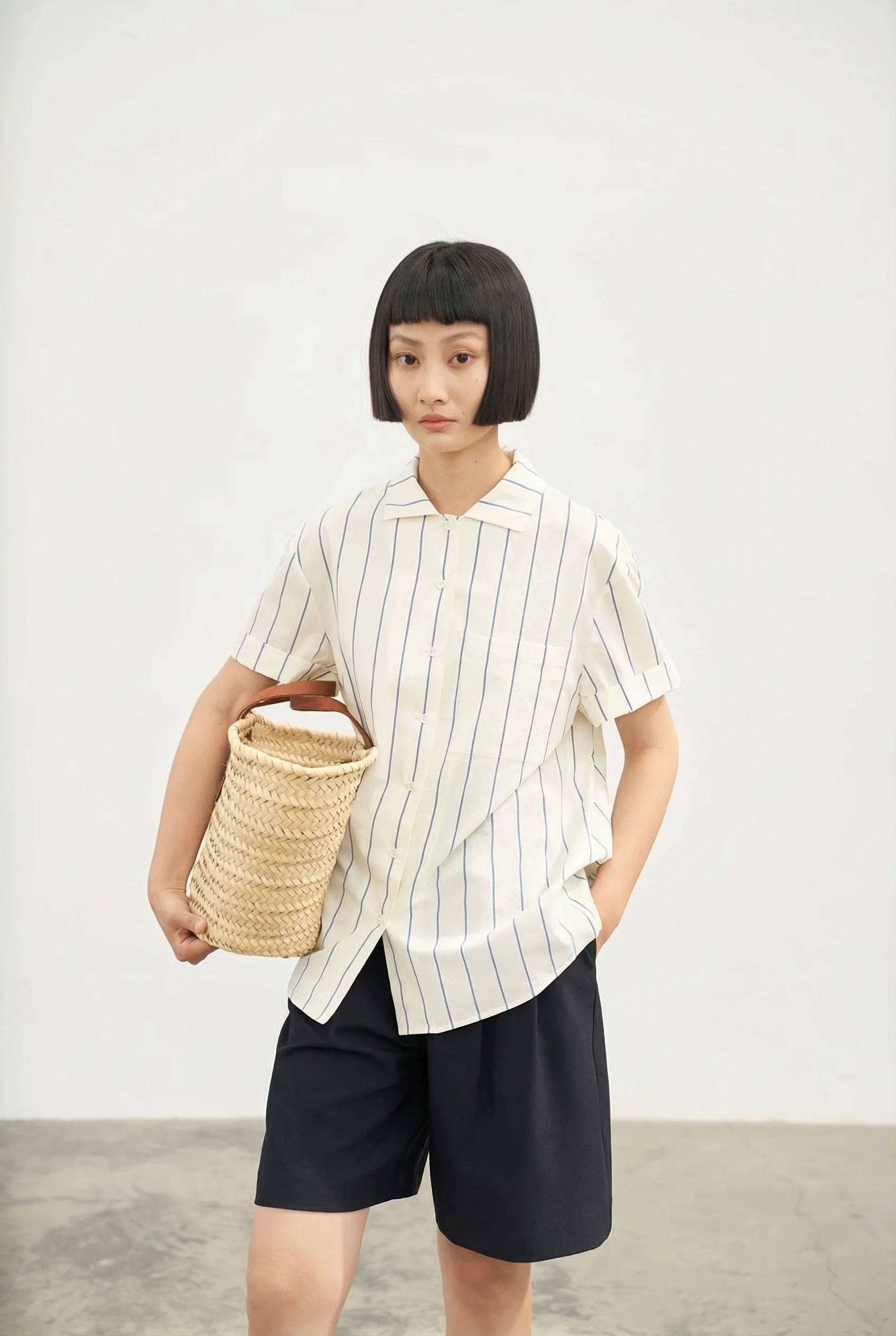 Striped Camp Shirt