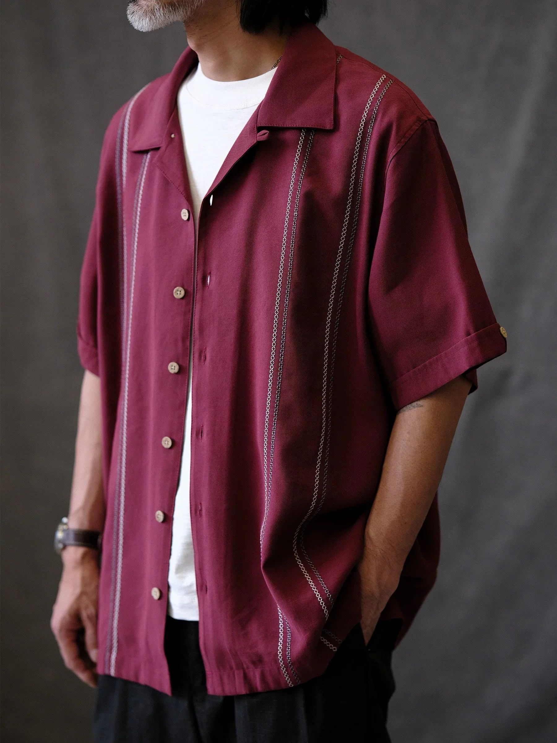 Striped Camp Shirt - Image 2