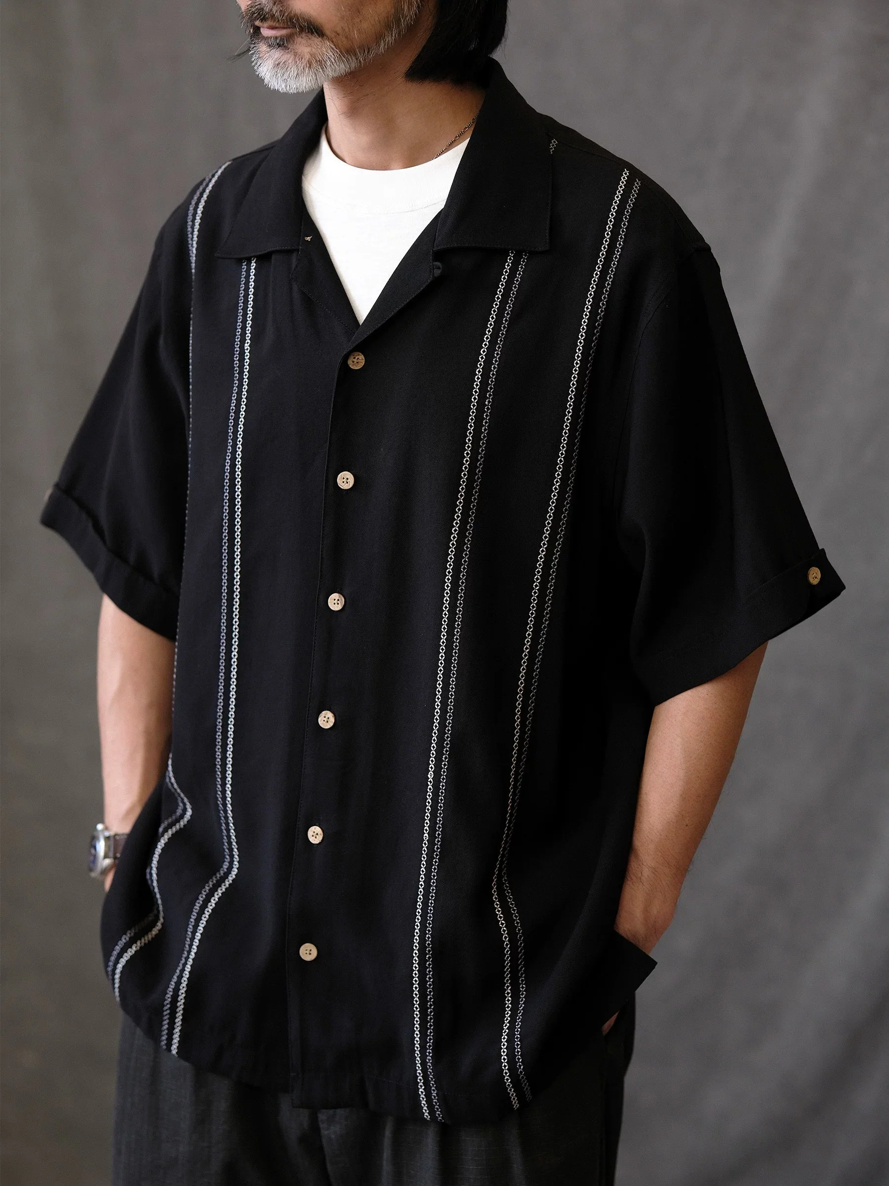 Striped Camp Shirt - Image 3