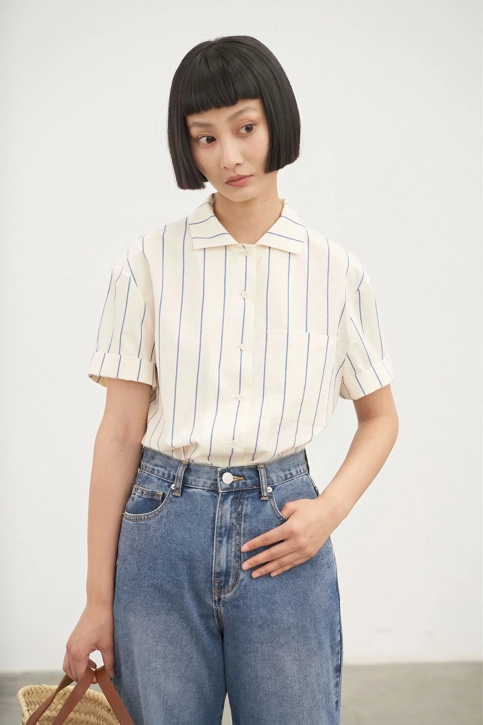 Striped Camp Shirt - Image 4