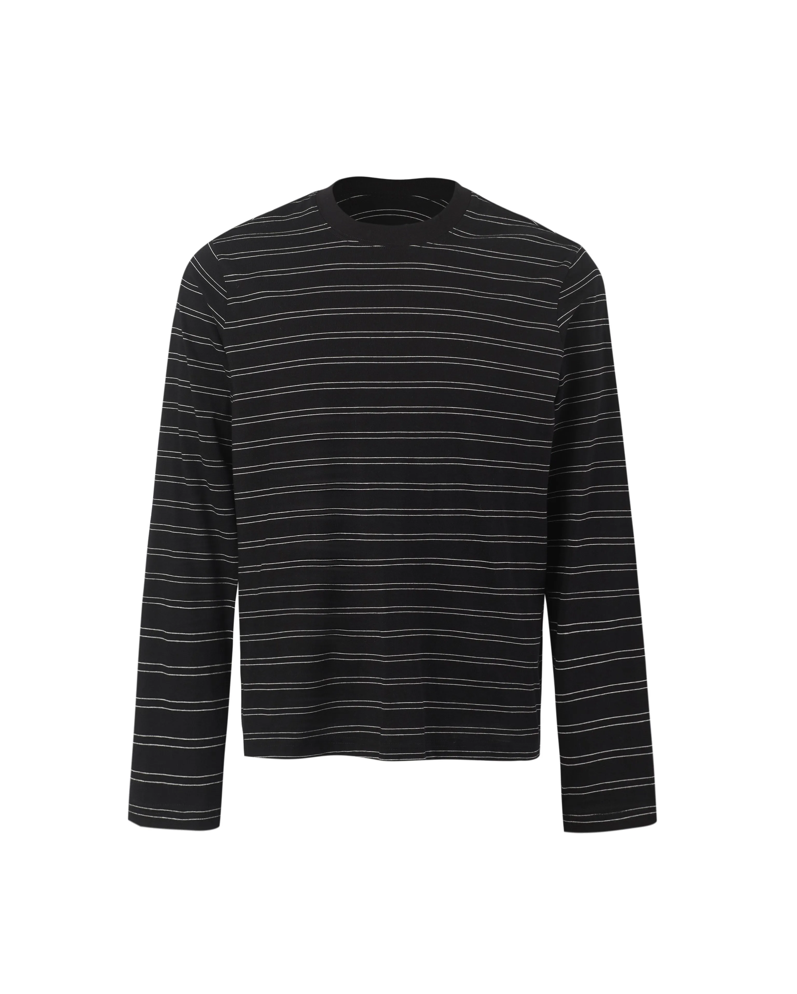 Striped Contrast-Cuff Tee - Image 7