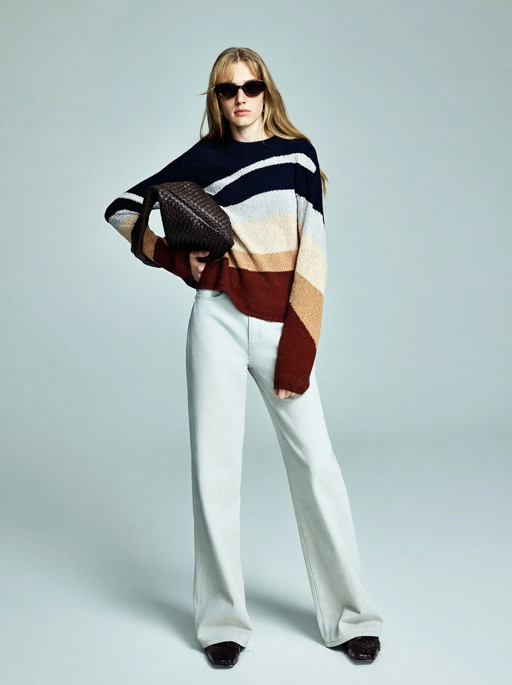 Striped Crewneck Sweater - Image 3