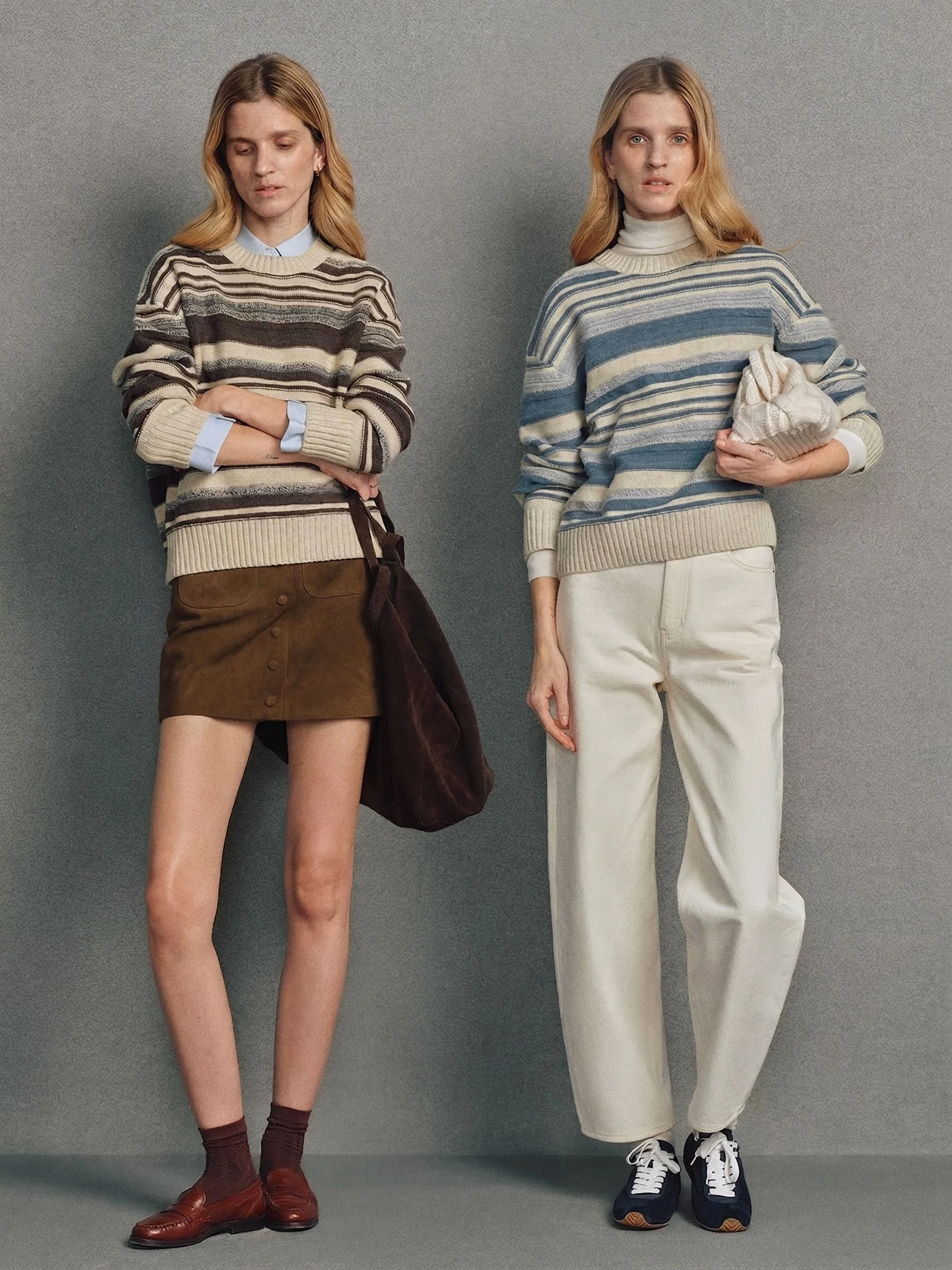 Striped Crewneck Sweater