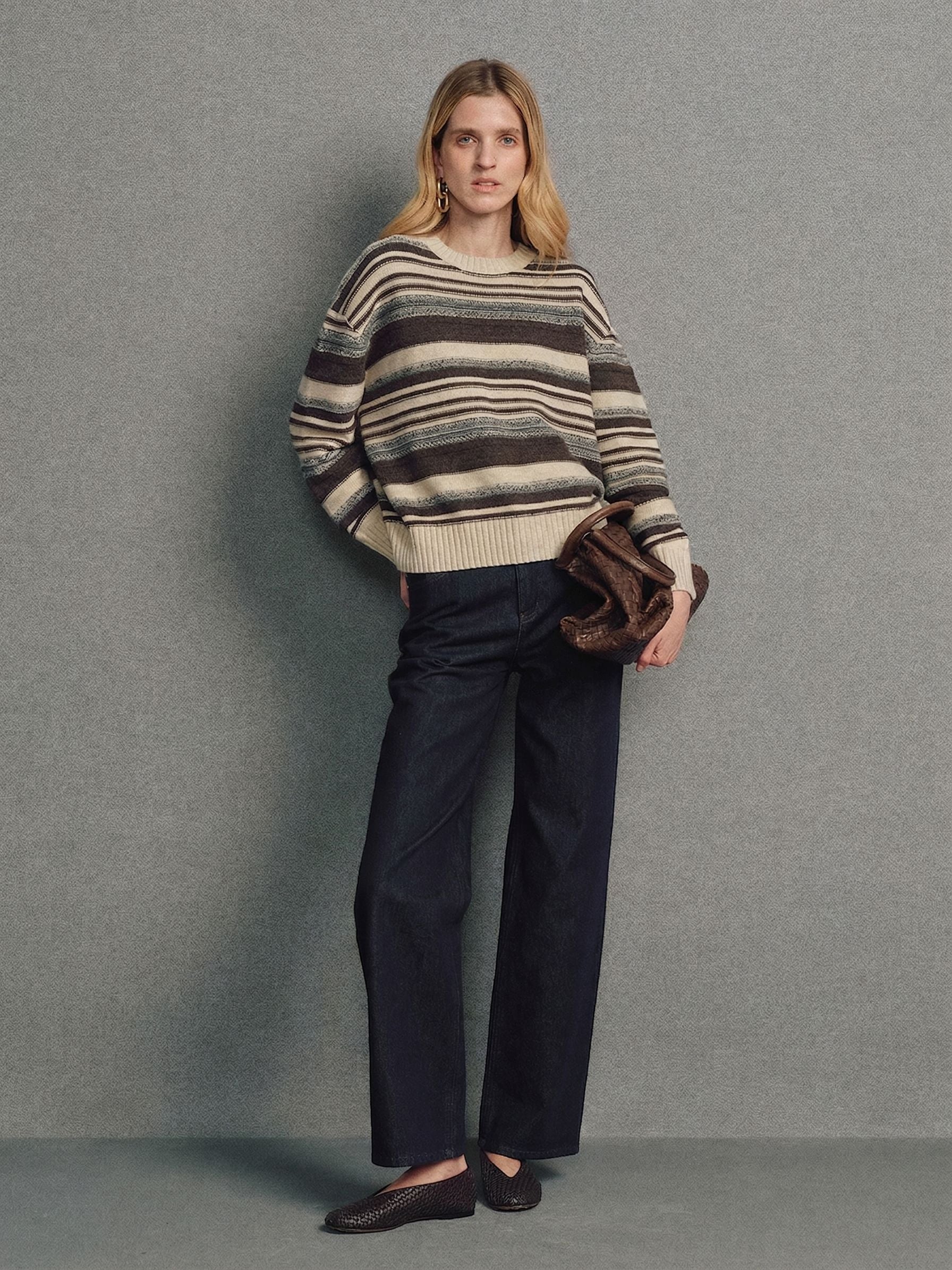 Striped Crewneck Sweater - Image 4