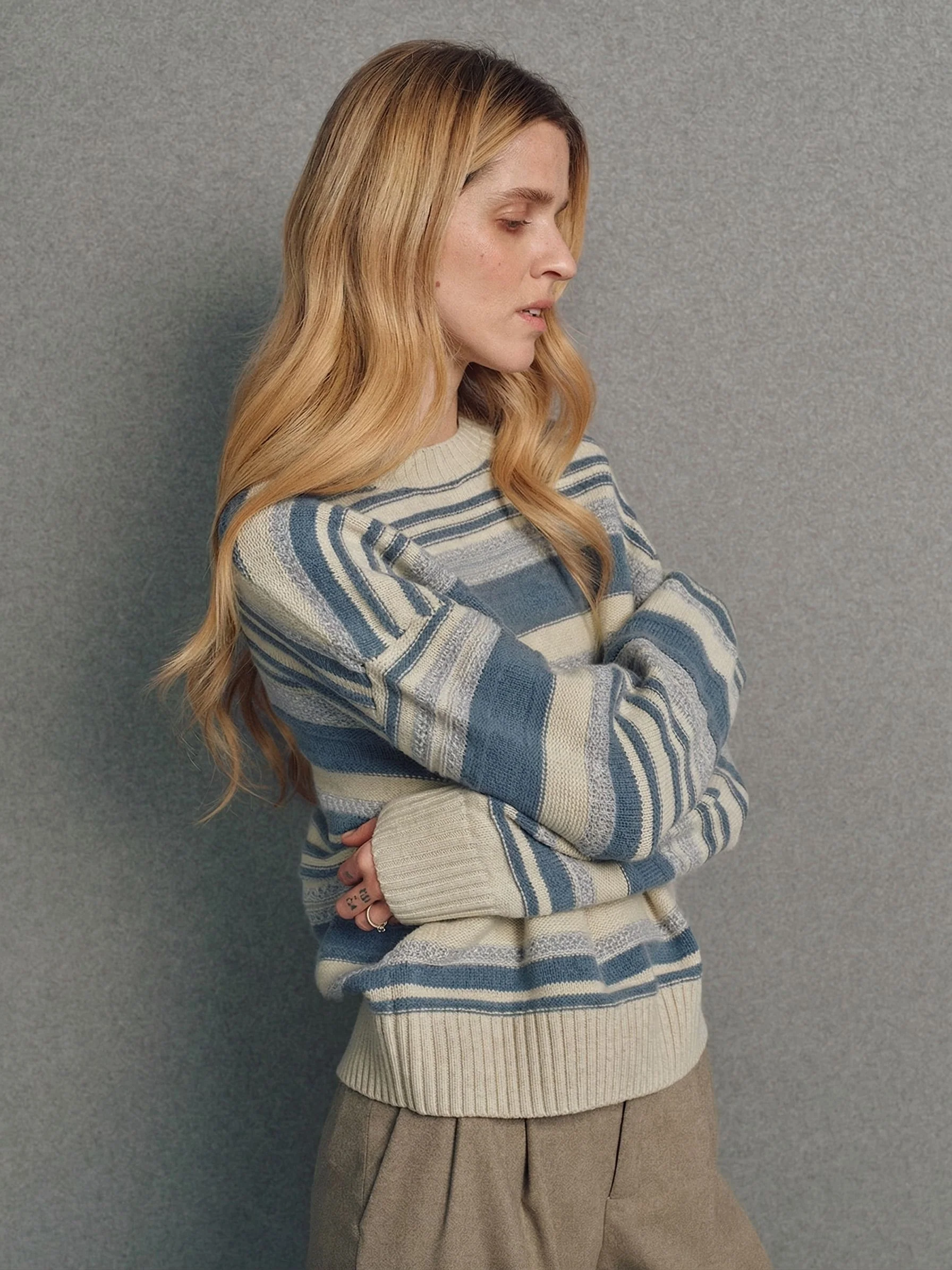 Striped Crewneck Sweater - Image 5