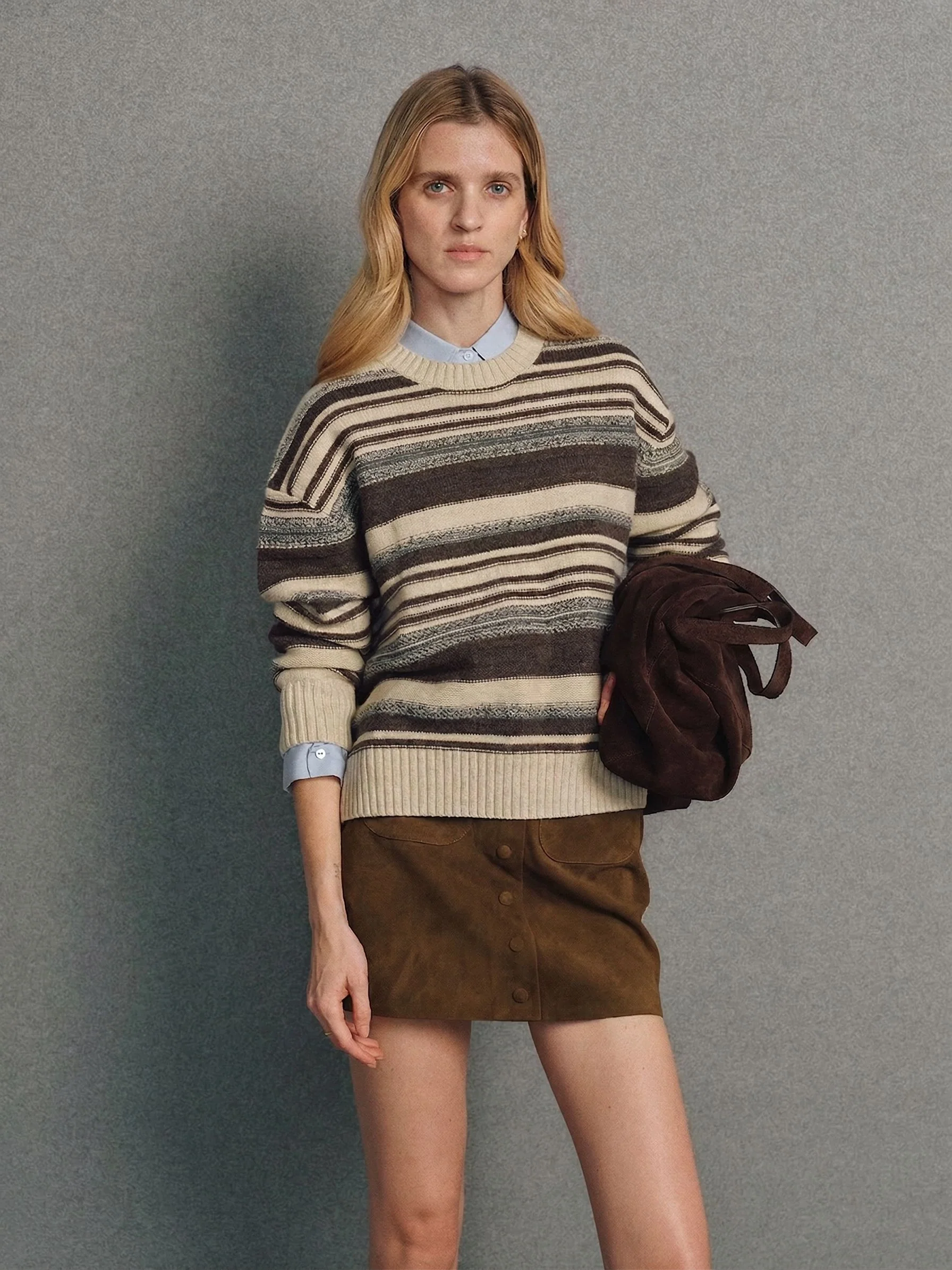 Striped Crewneck Sweater - Image 6