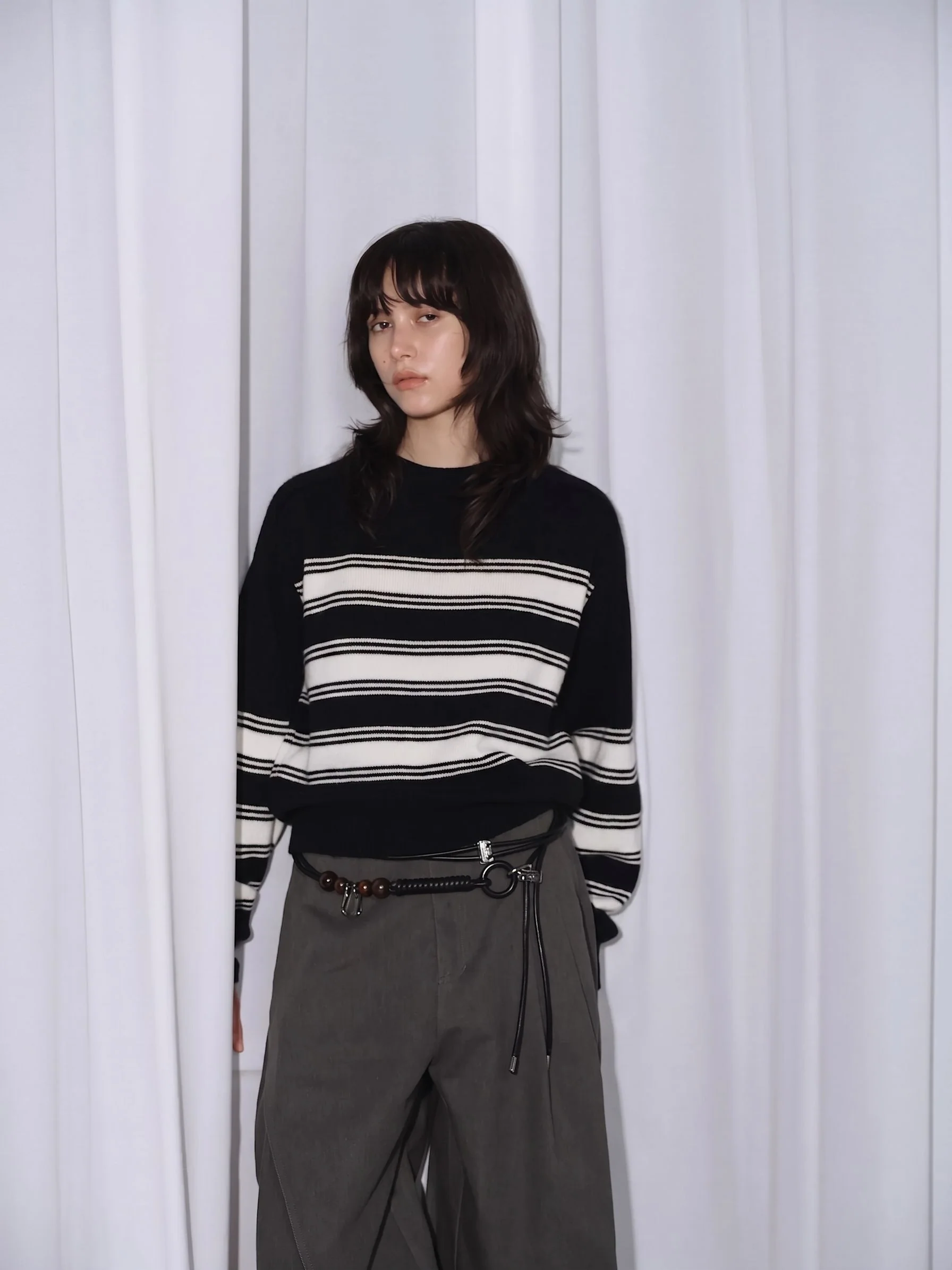 Striped Crewneck Sweater
