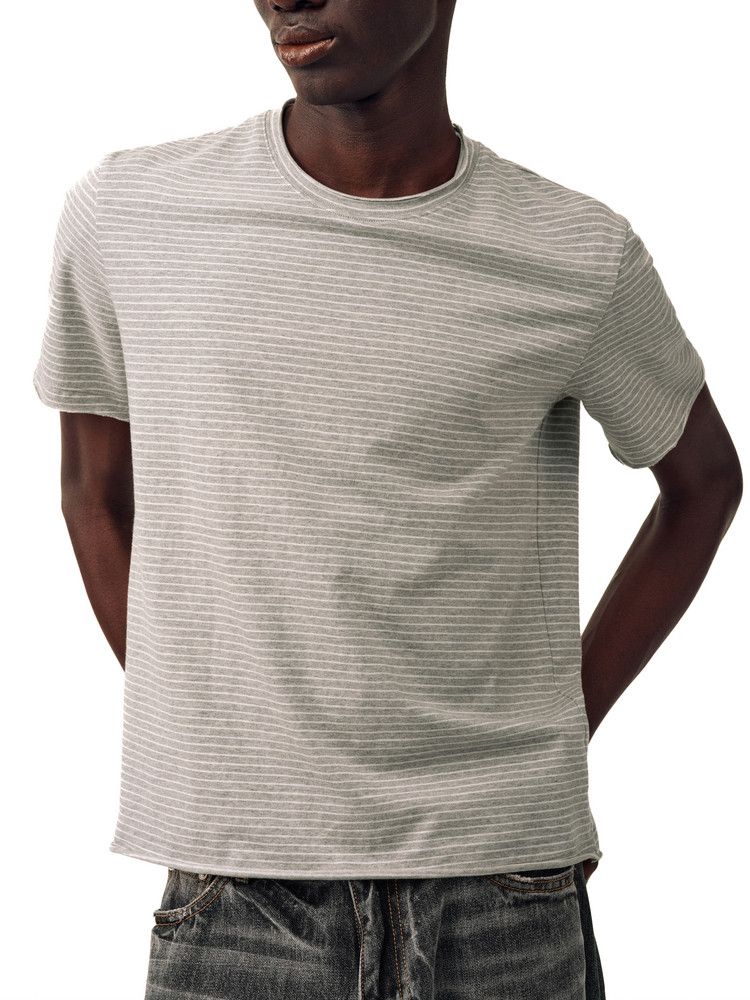 Striped Crewneck T-Shirt - Image 4
