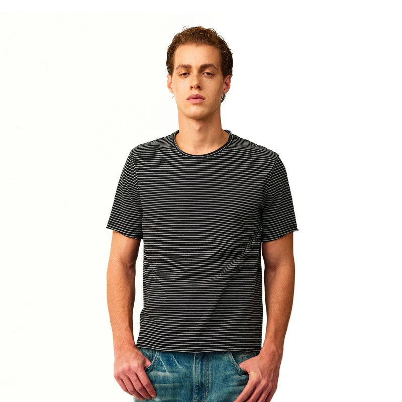 Striped Crewneck T-Shirt - Image 6