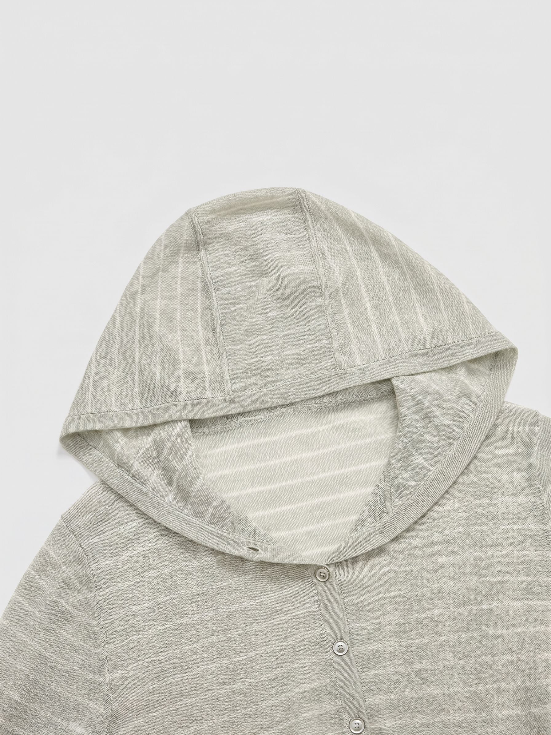 Striped Hooded Henley