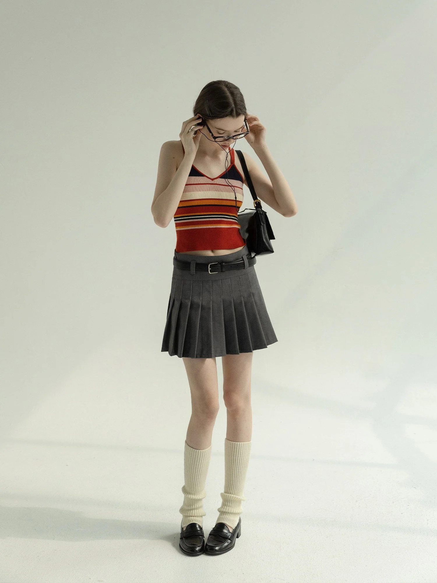 Striped Knit Camisole - Image 3