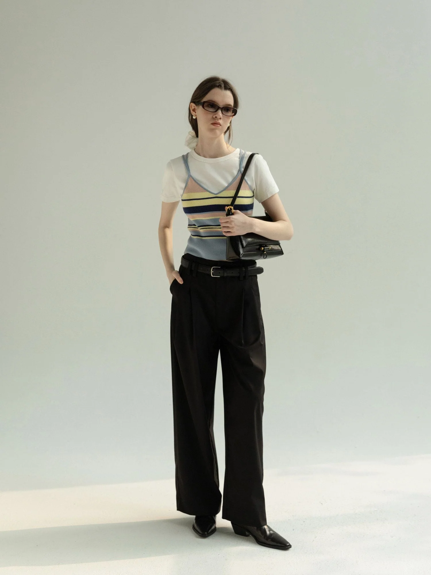 Striped Knit Camisole - Image 5
