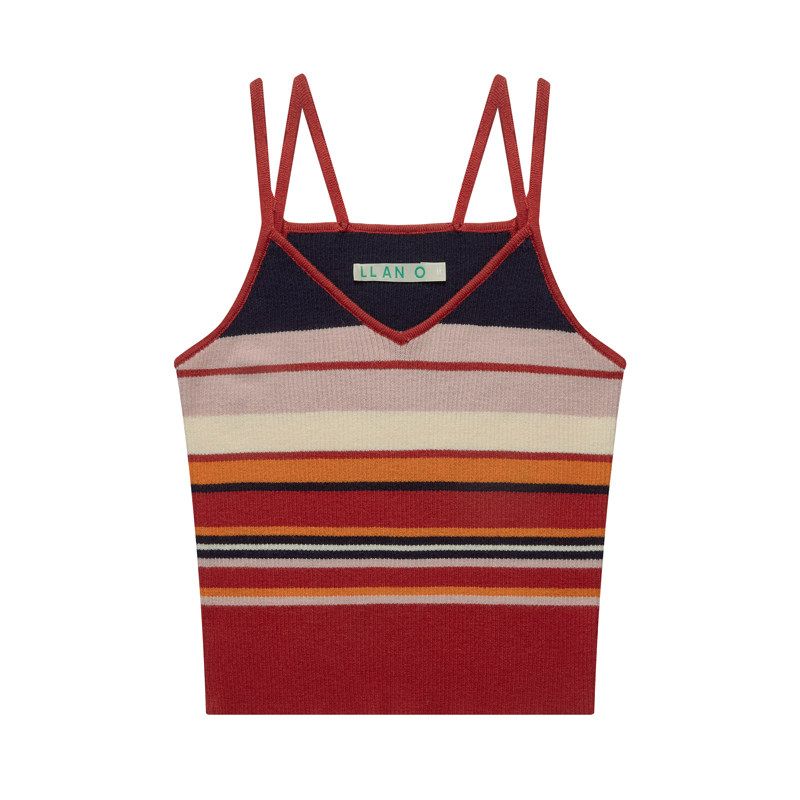 Striped Knit Camisole - Image 6