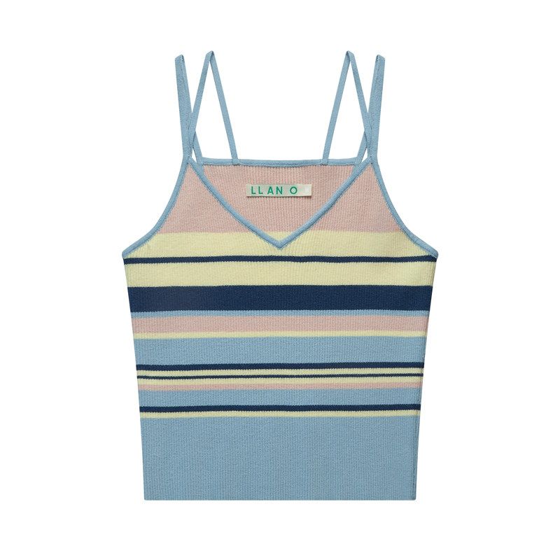 Striped Knit Camisole - Image 7